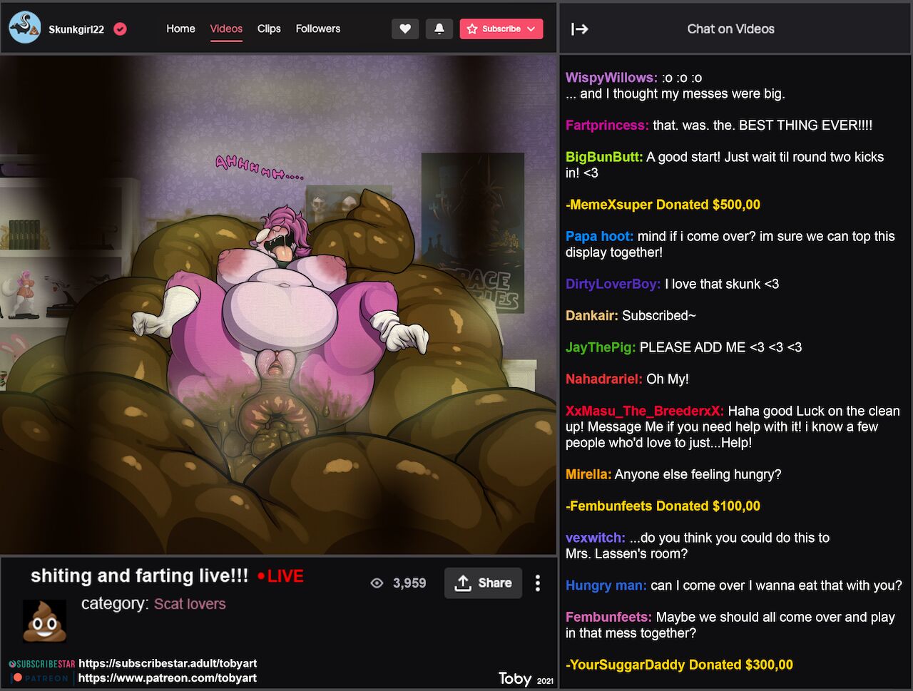 Clara's Livestream page 10 full