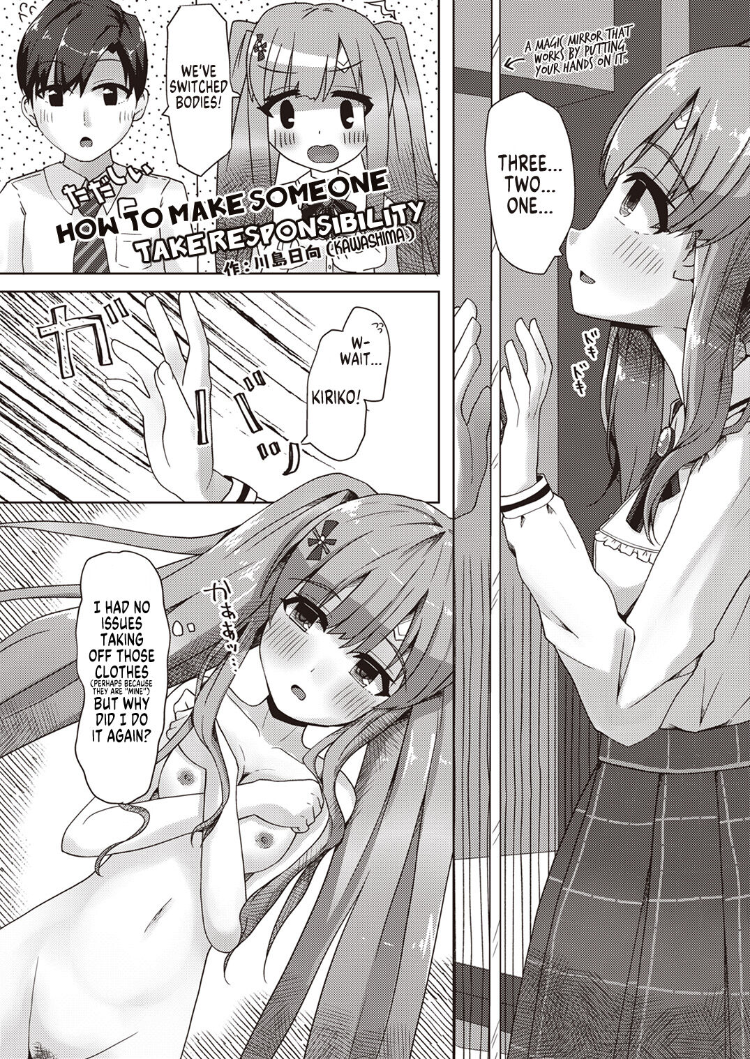 How to Make Someone Take Responsibility page 1 full