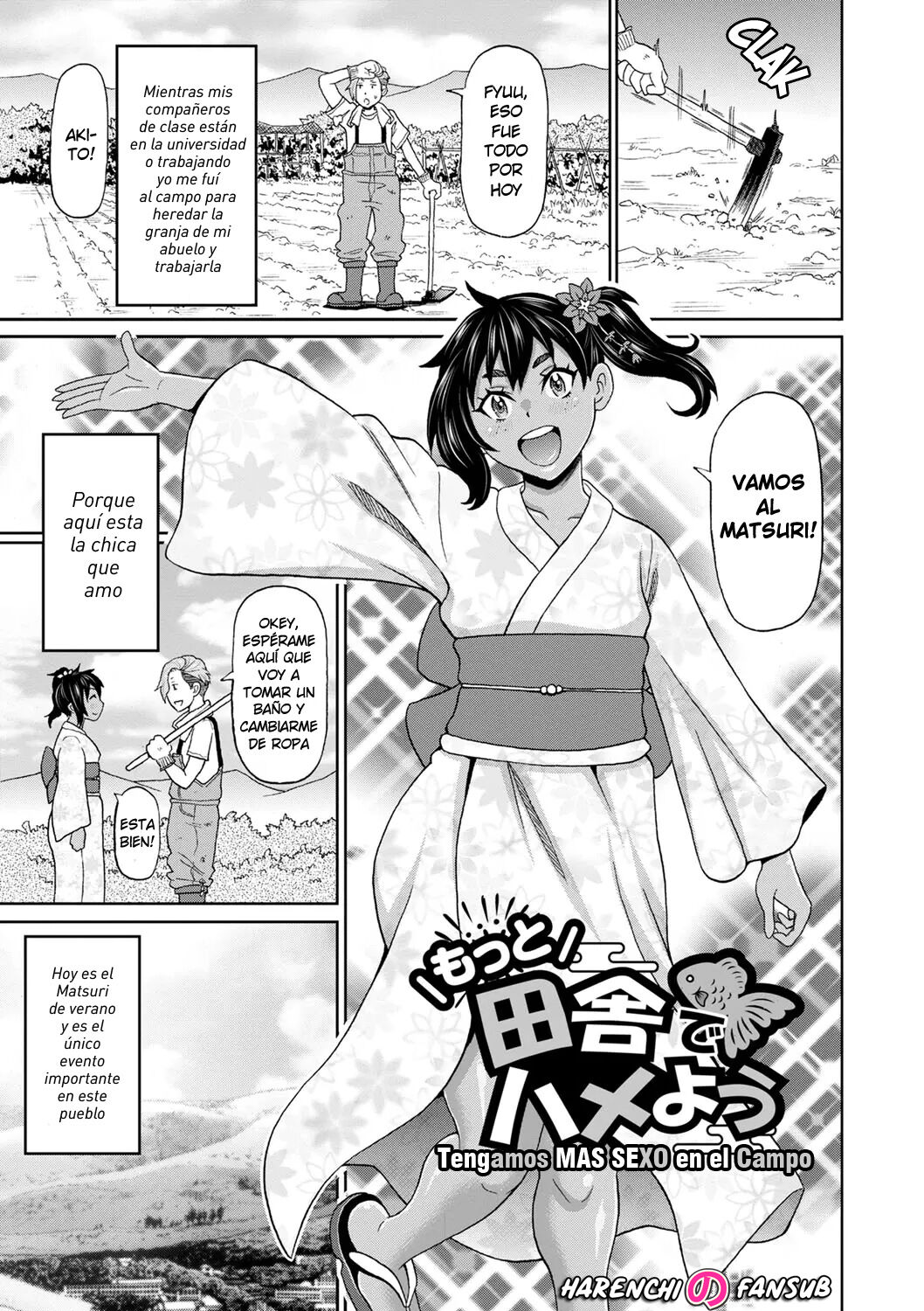 Motto Inaka de Hameyou | Tengamos Mas Sexo en el campo - Page 1 - IMHentai