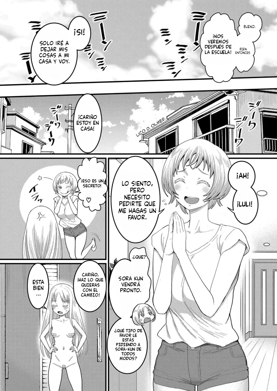 Hadaka Gurashi Ch. 3 page 6 full