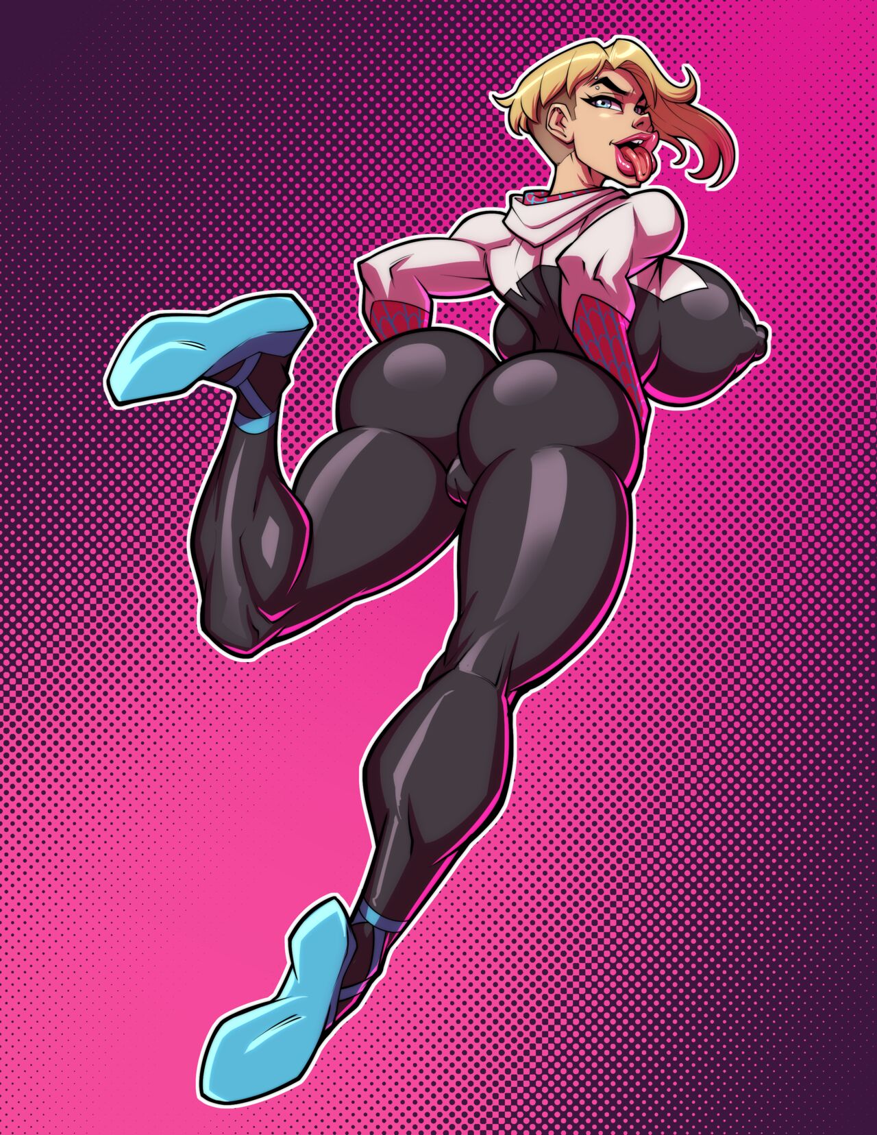 Spider Gwen across the Shaggingverse page 1 full