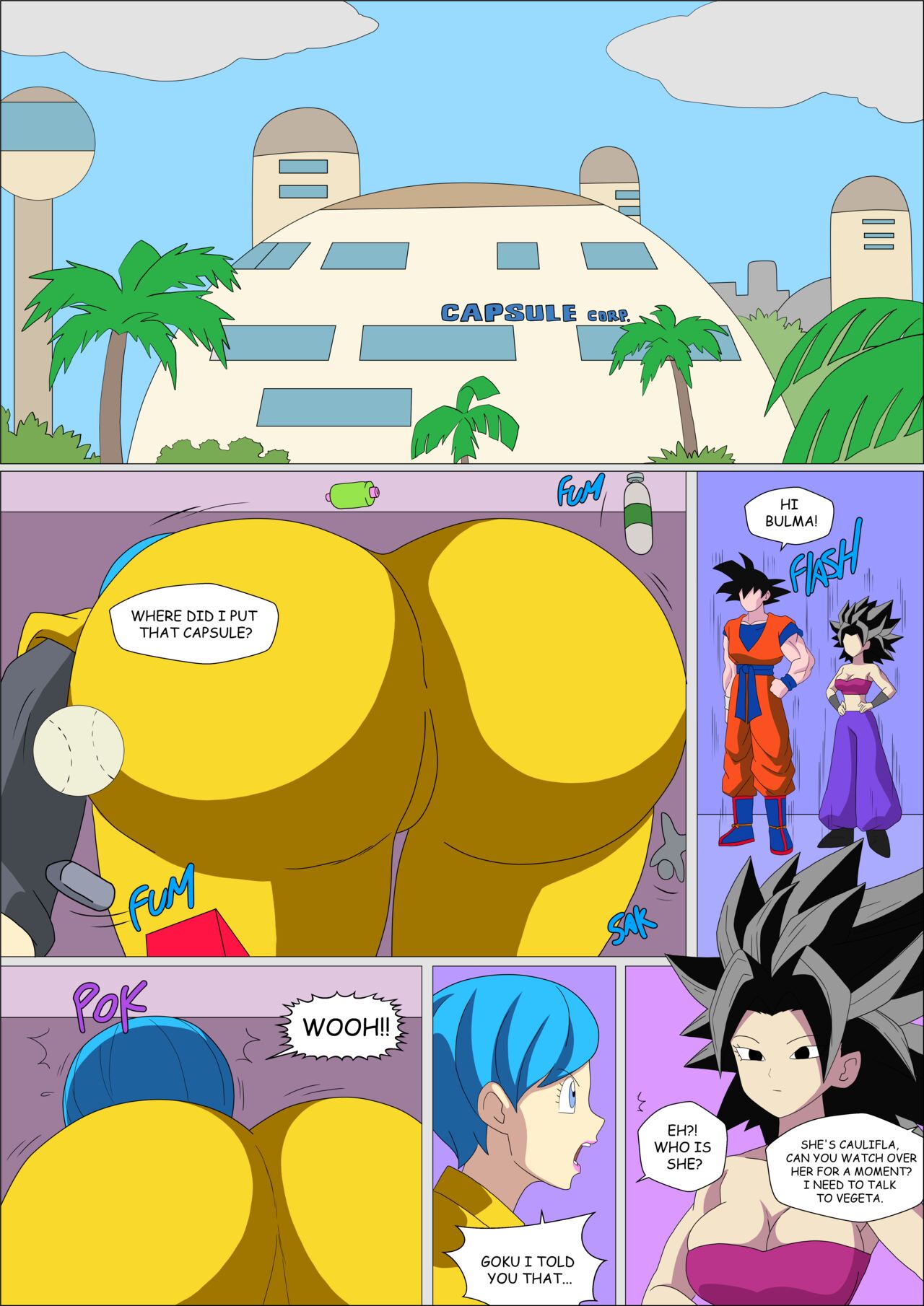 Caulifla x Bulma page 1 full