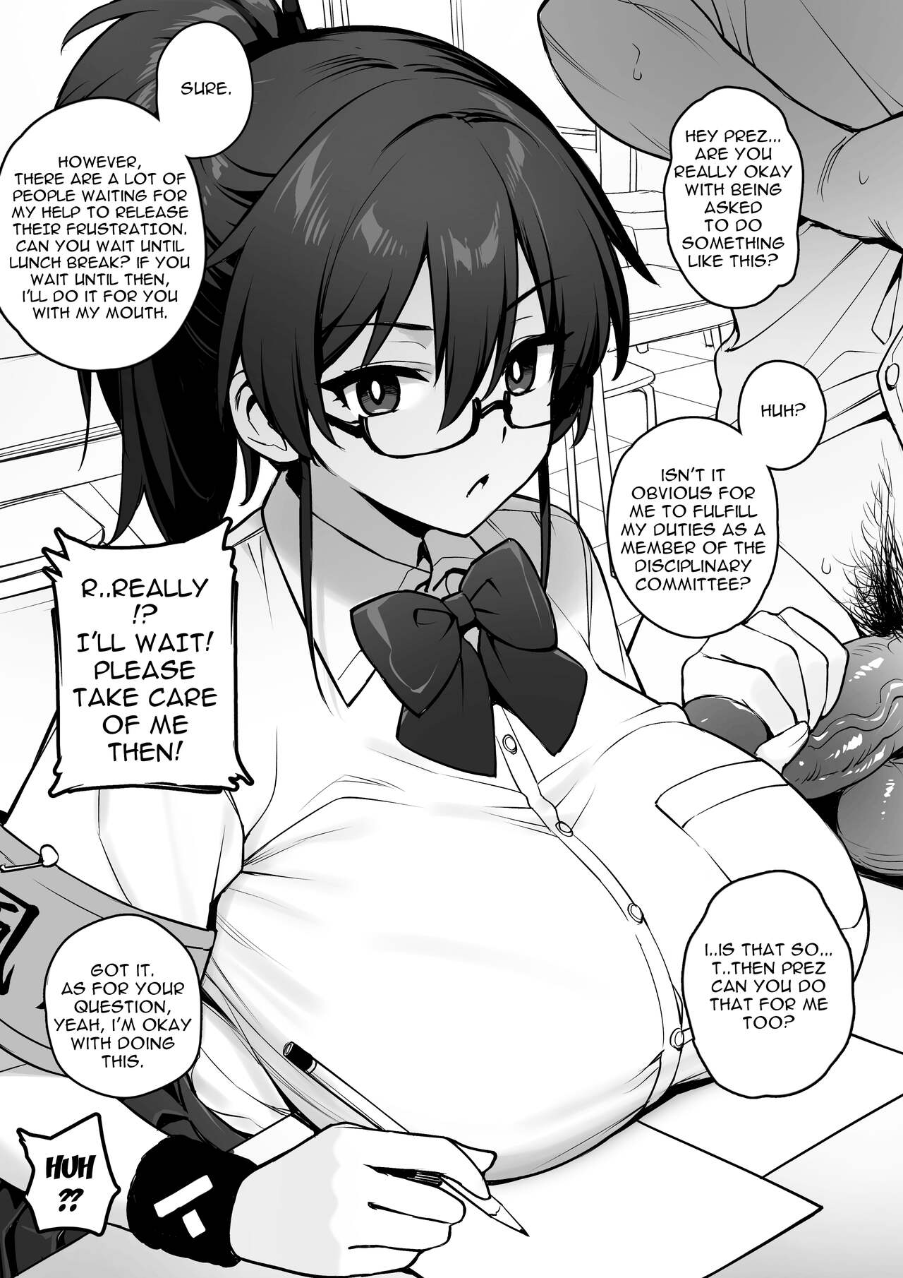 Rumor Has It That the New President of the Disciplinary Committee Has a Huge Rack Vol.1+2 page 7 full