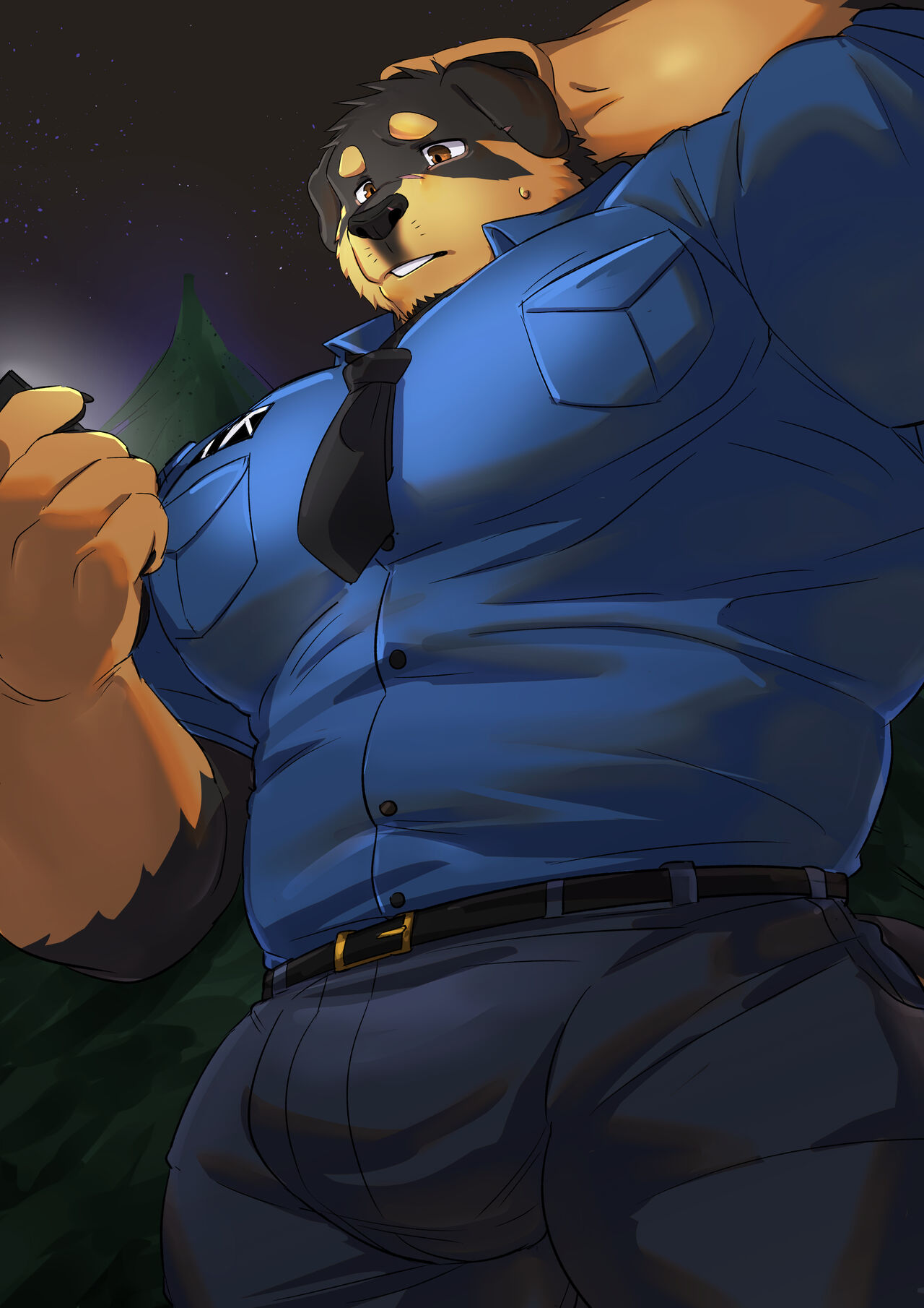 October Reward Halloween costumes 'Cop' & 'Prince' from Dog X Bloods page 1 full