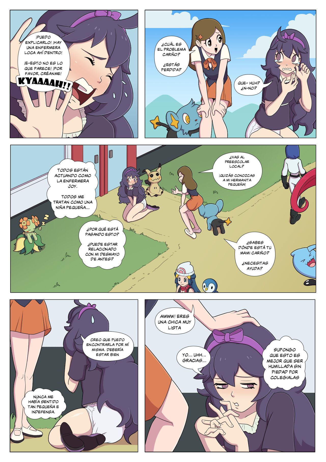 Artista - Pieceofsoap / HEXXED - COMIC ESPAÑOL page 7 full