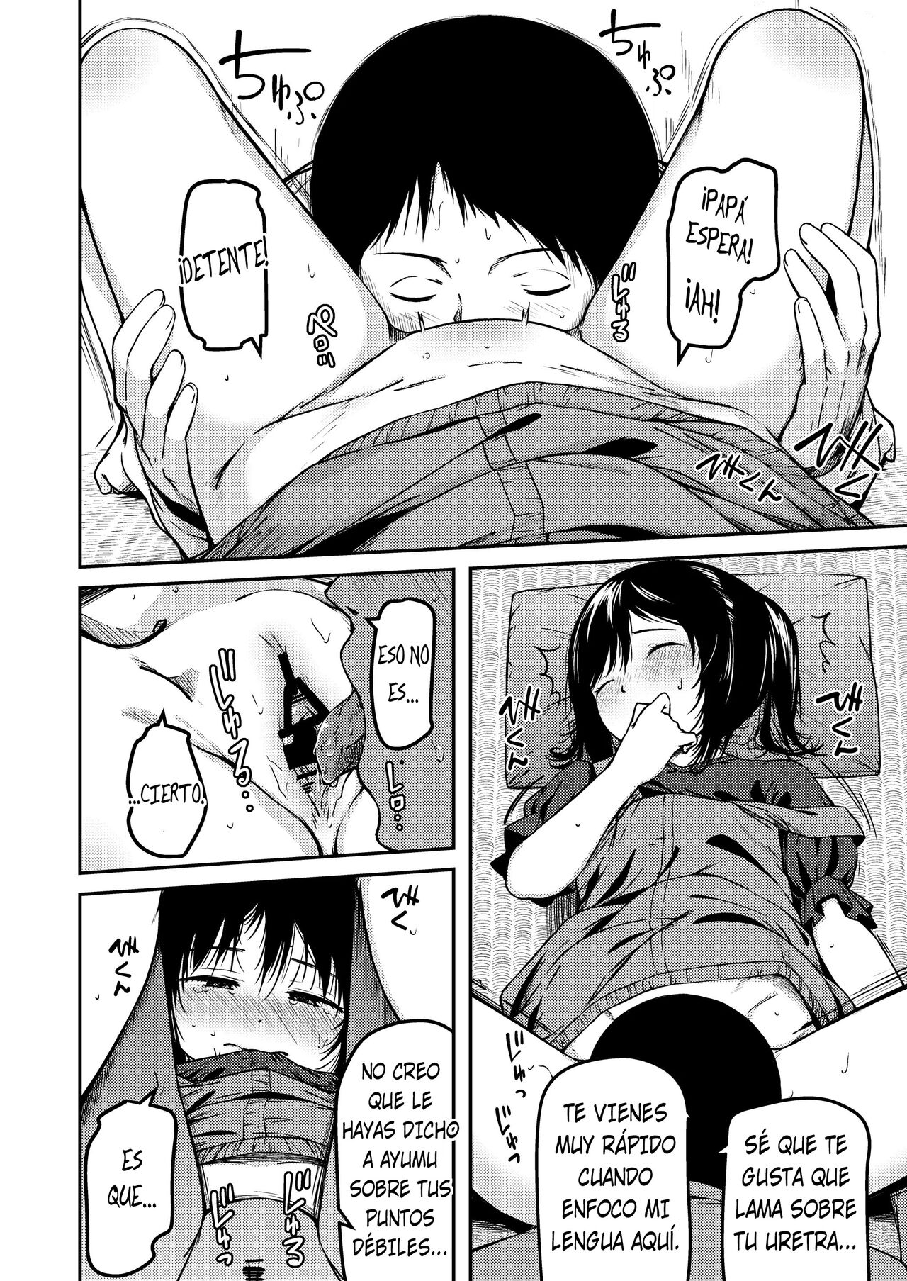 Imouto to Papa to Boku no Inbi na Onsen Ryokou page 9 full