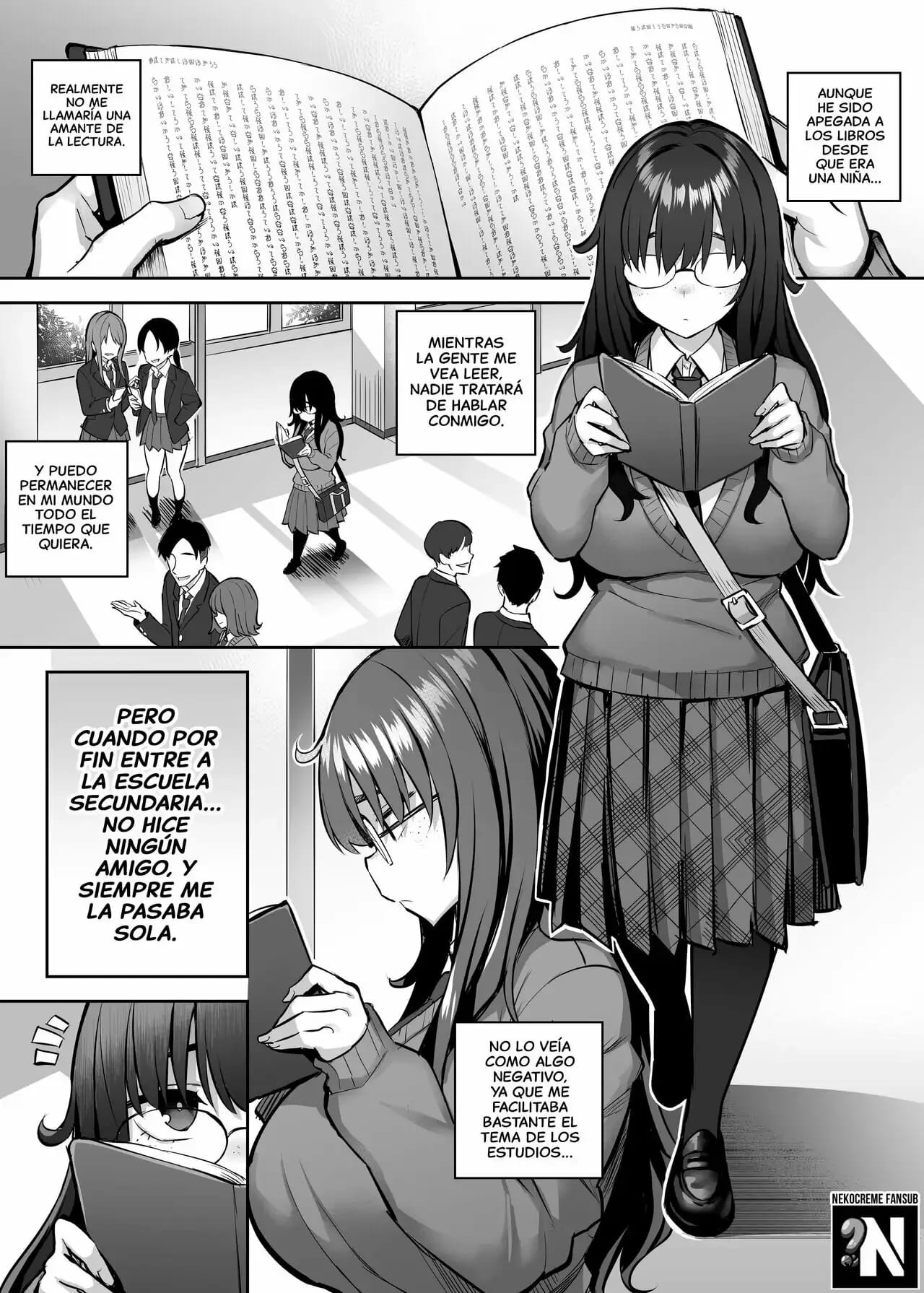 Moto InCha No Kyonyuu Yariman Imouto Ga Erosugite, Onii-Chan Wa Mou...!! Ch. 0-3 | Mi Hermanita Quien Era Una Comelibros Se Convirtió En Una Puta De Grandes Tetas, Entonces Yo...!! Ch. 0-3 page 4 full