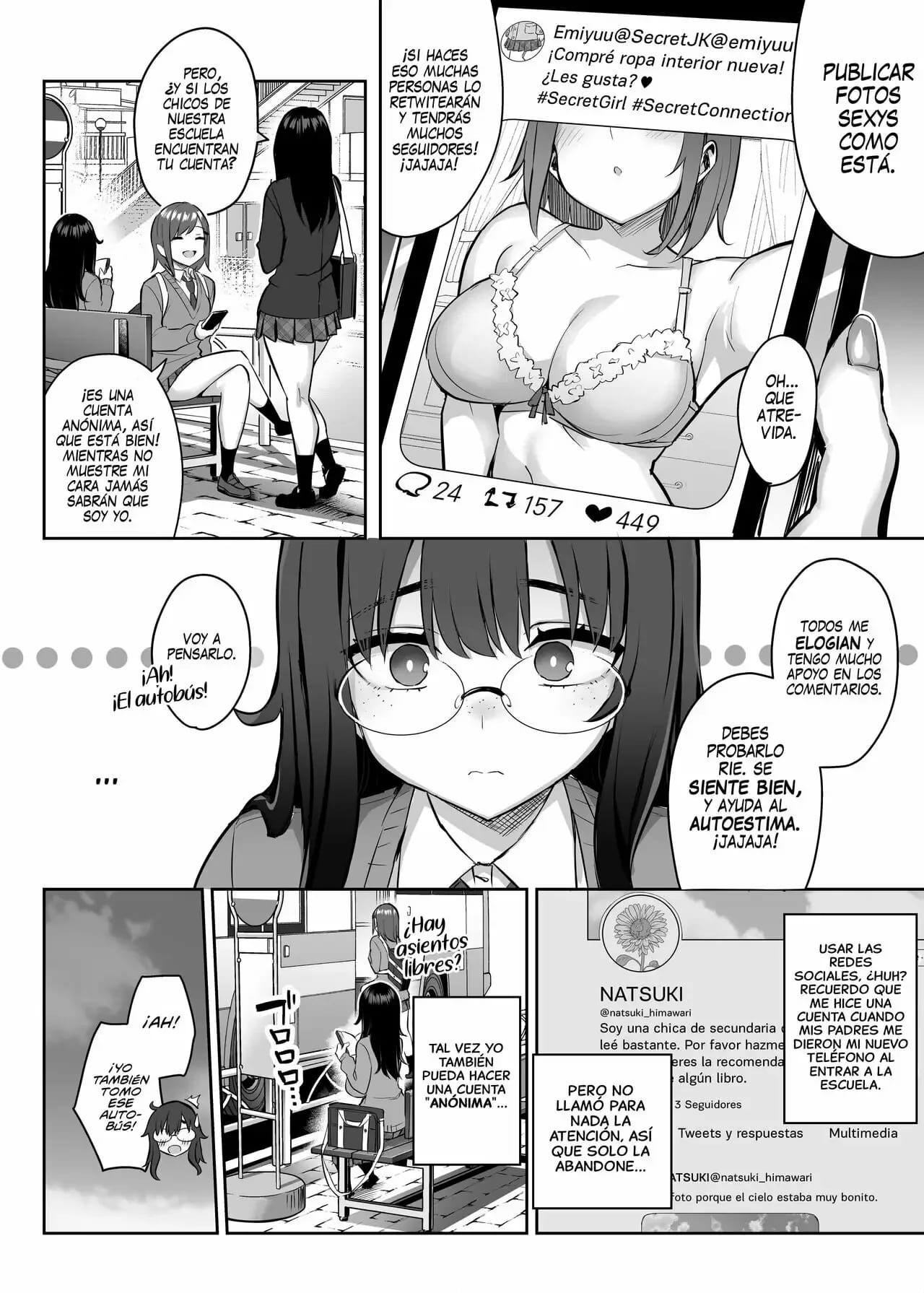 Moto InCha No Kyonyuu Yariman Imouto Ga Erosugite, Onii-Chan Wa Mou...!! Ch. 0-3 | Mi Hermanita Quien Era Una Comelibros Se Convirtió En Una Puta De Grandes Tetas, Entonces Yo...!! Ch. 0-3 page 7 full