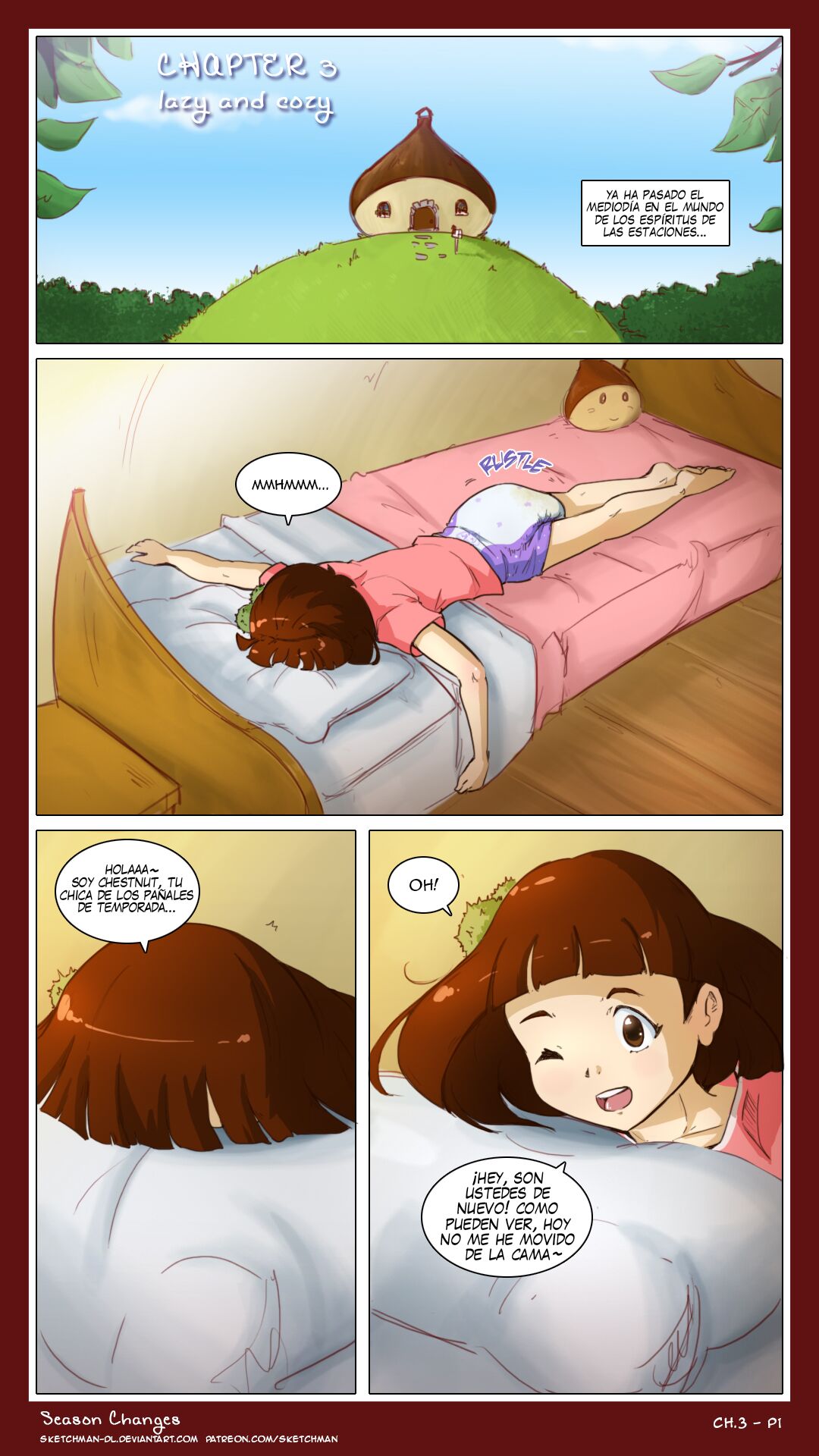 Season Changes  - CÓMIC ESPAÑOL / SketchMan-DL page 1 full
