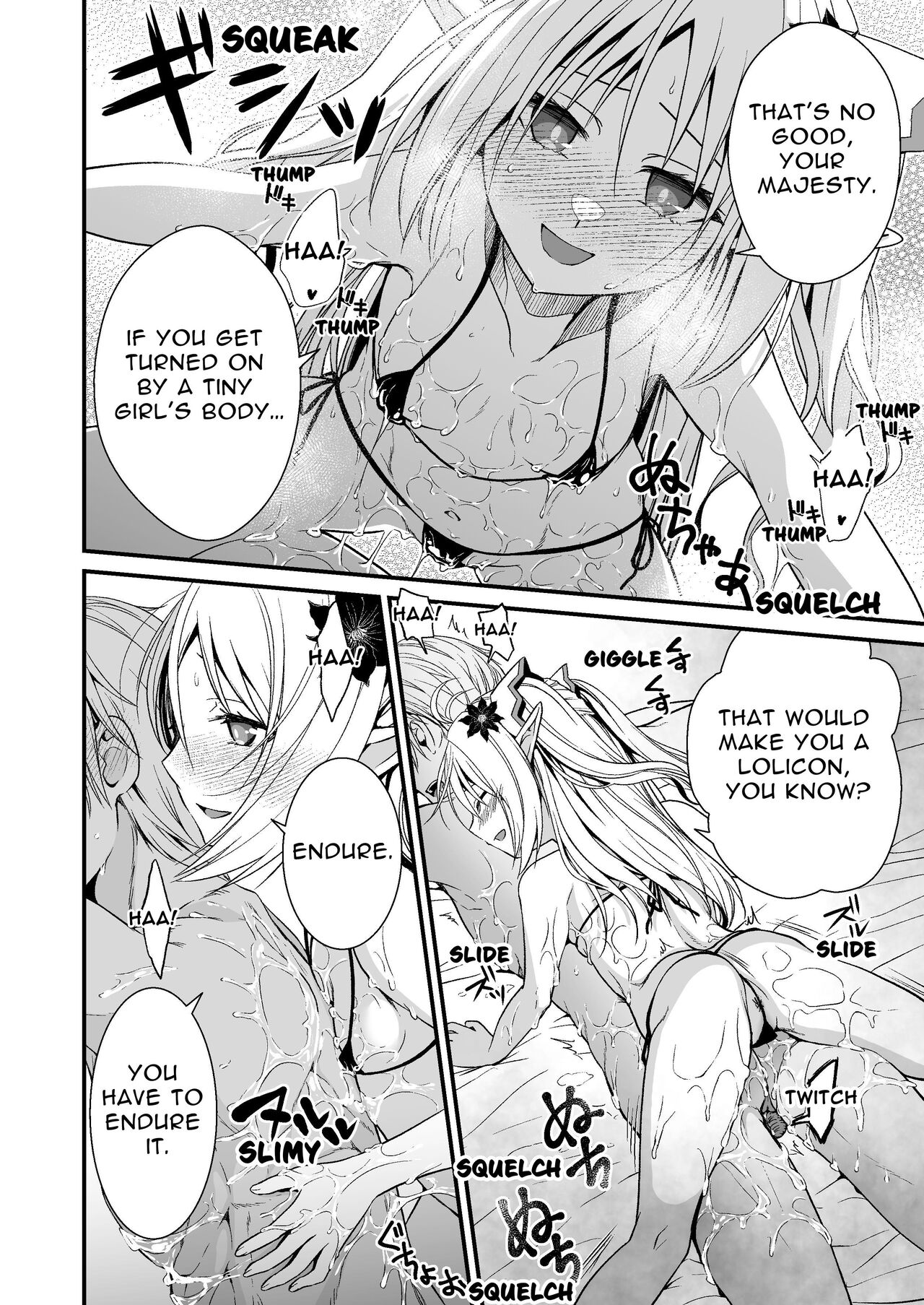 Loli Elf no Healer ni Tansan Shasei shite moratte Tanetsuke Kongan Ecchi | Little Elf's Carbonated Cumsqueeze page 9 full