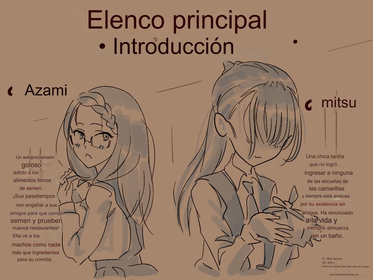 Gakkou de ShokuSe.  Eating Semen at School.  AI translated page 1 full