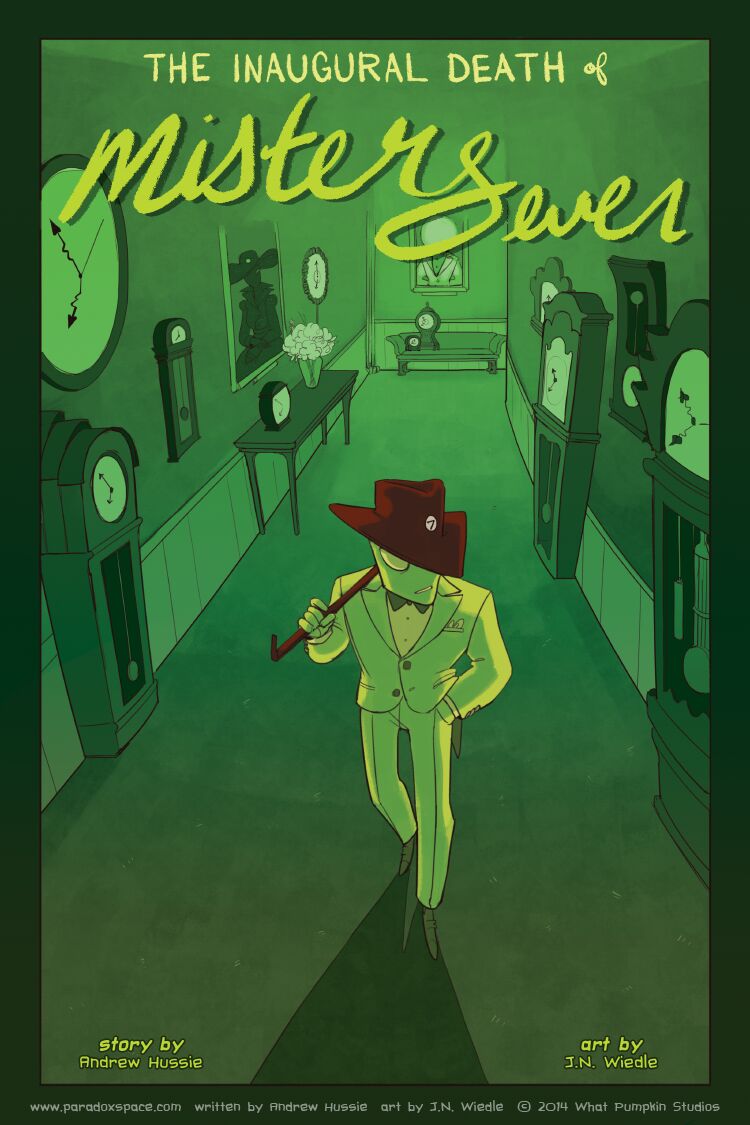 The Inaugural Death of Mister Seven by Jones N. Wiedle page 1 full