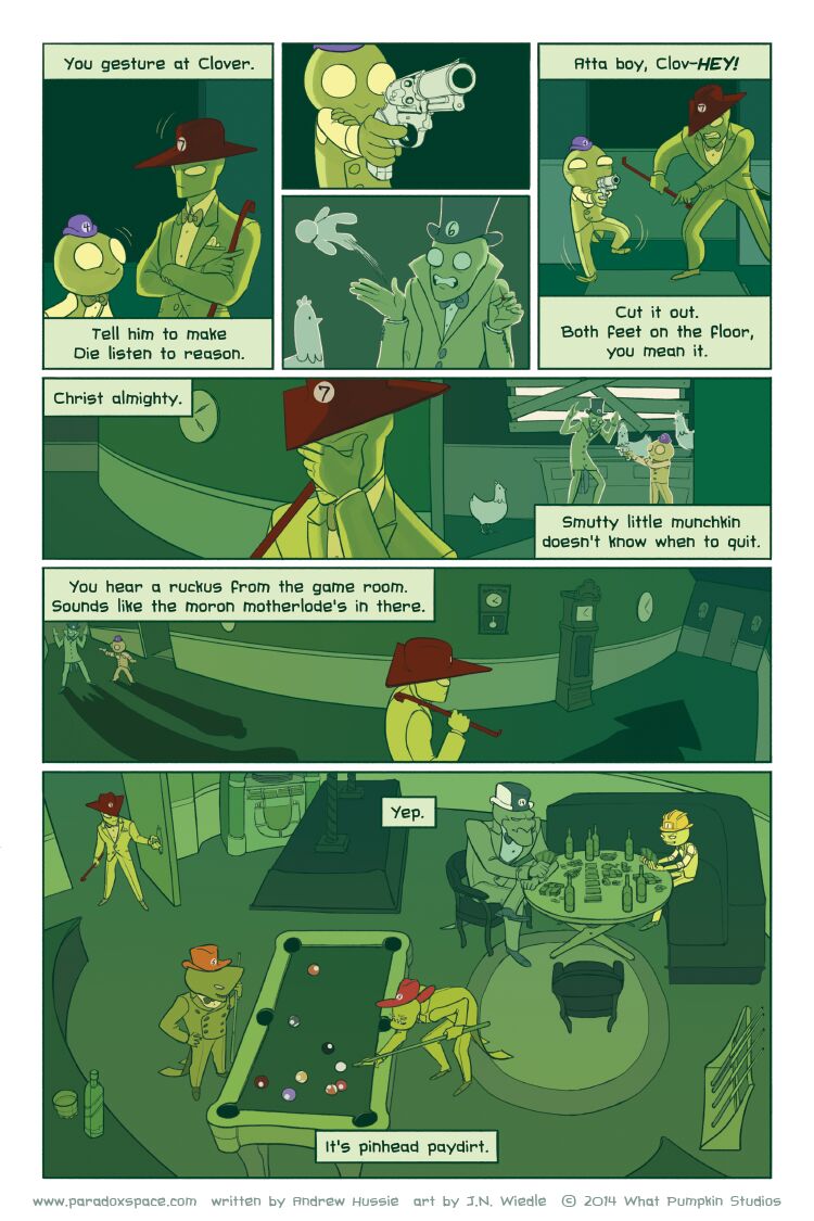 The Inaugural Death of Mister Seven by Jones N. Wiedle page 10 full