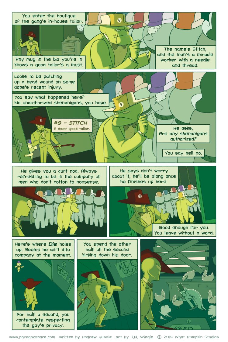 The Inaugural Death of Mister Seven by Jones N. Wiedle page 8 full