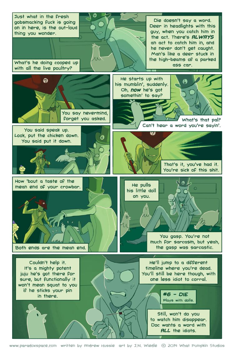 The Inaugural Death of Mister Seven by Jones N. Wiedle page 9 full