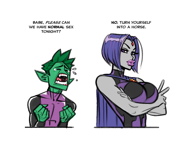 Beast Boy Agony page 1 full