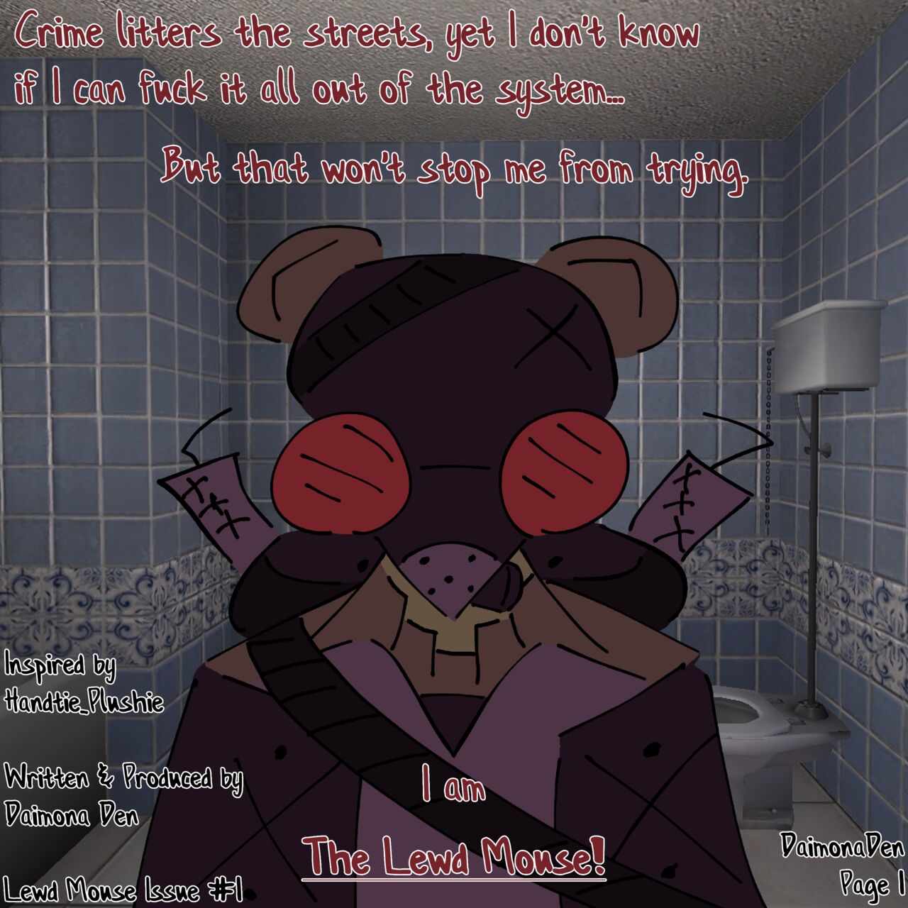 Lewd Mouse Issue #1 page 1 full