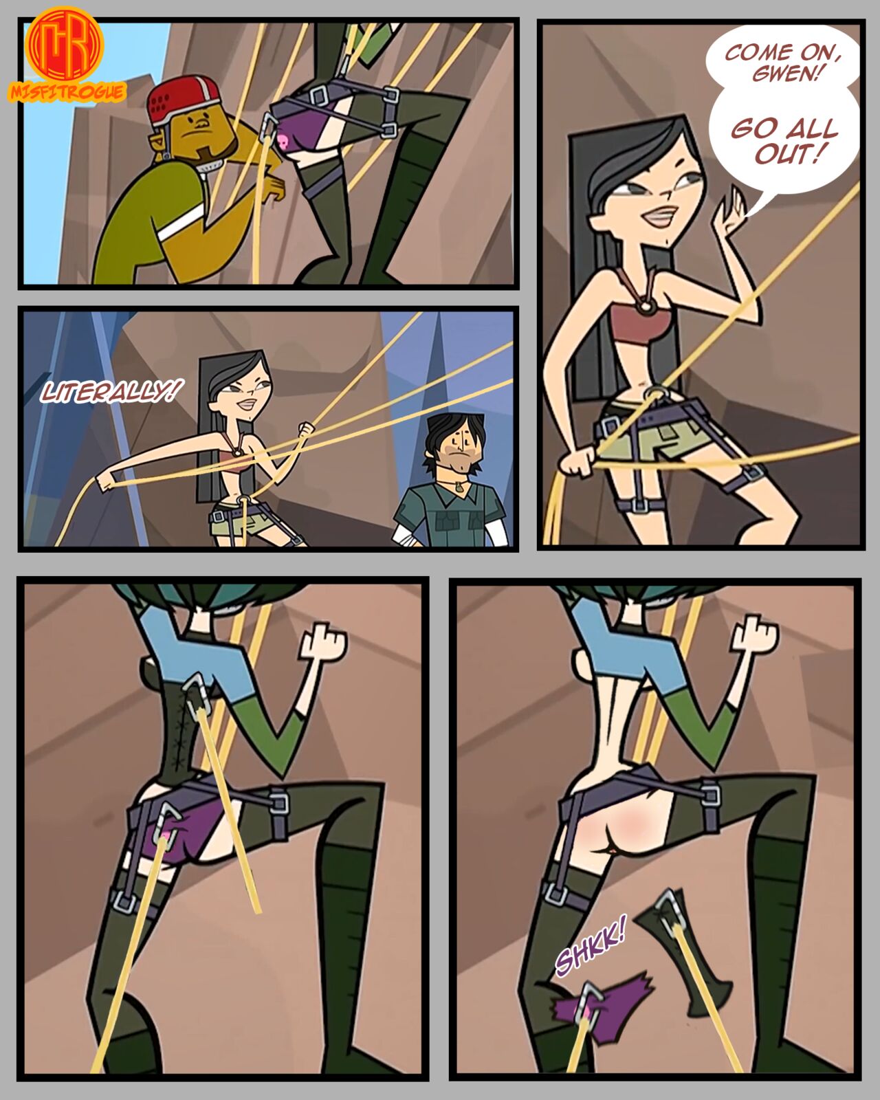Gwen's Climbing Incident page 2 full