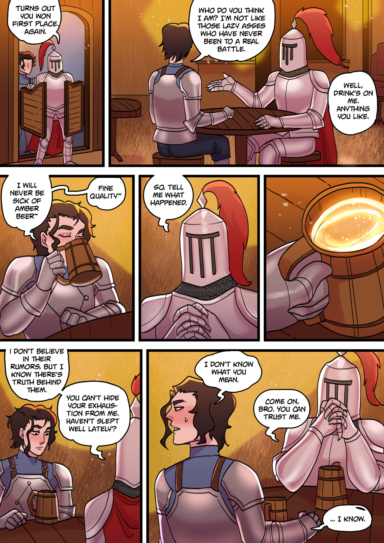 A Knight Story 2: Haunting Guilt page 4 full