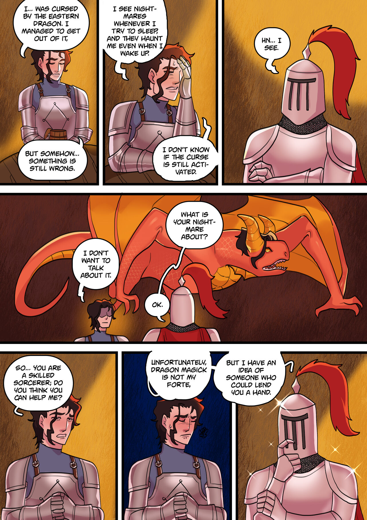A Knight Story 2: Haunting Guilt page 5 full