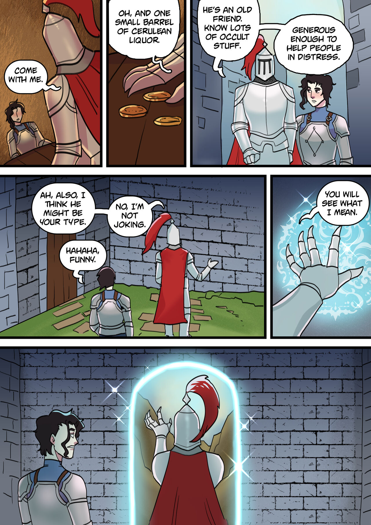 A Knight Story 2: Haunting Guilt page 6 full