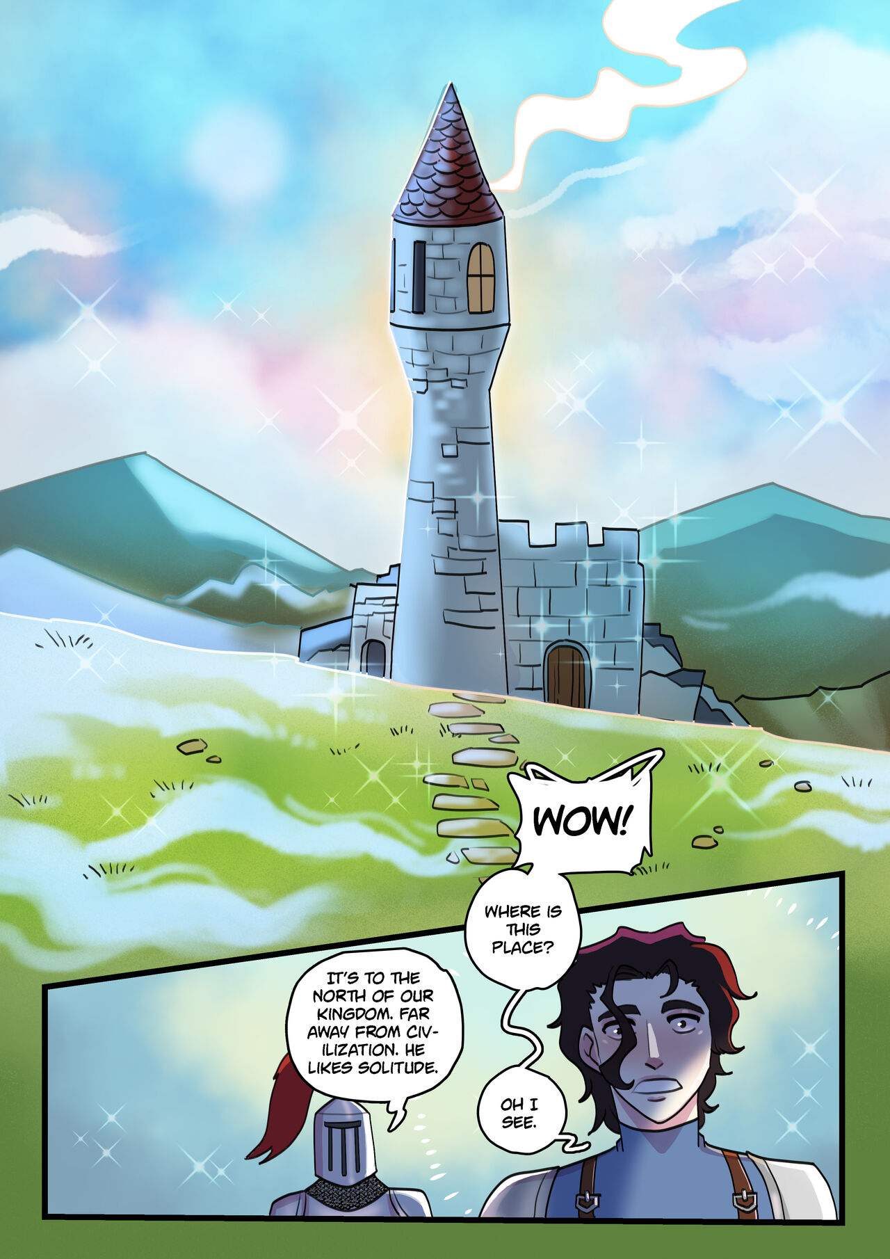 A Knight Story 2: Haunting Guilt page 7 full