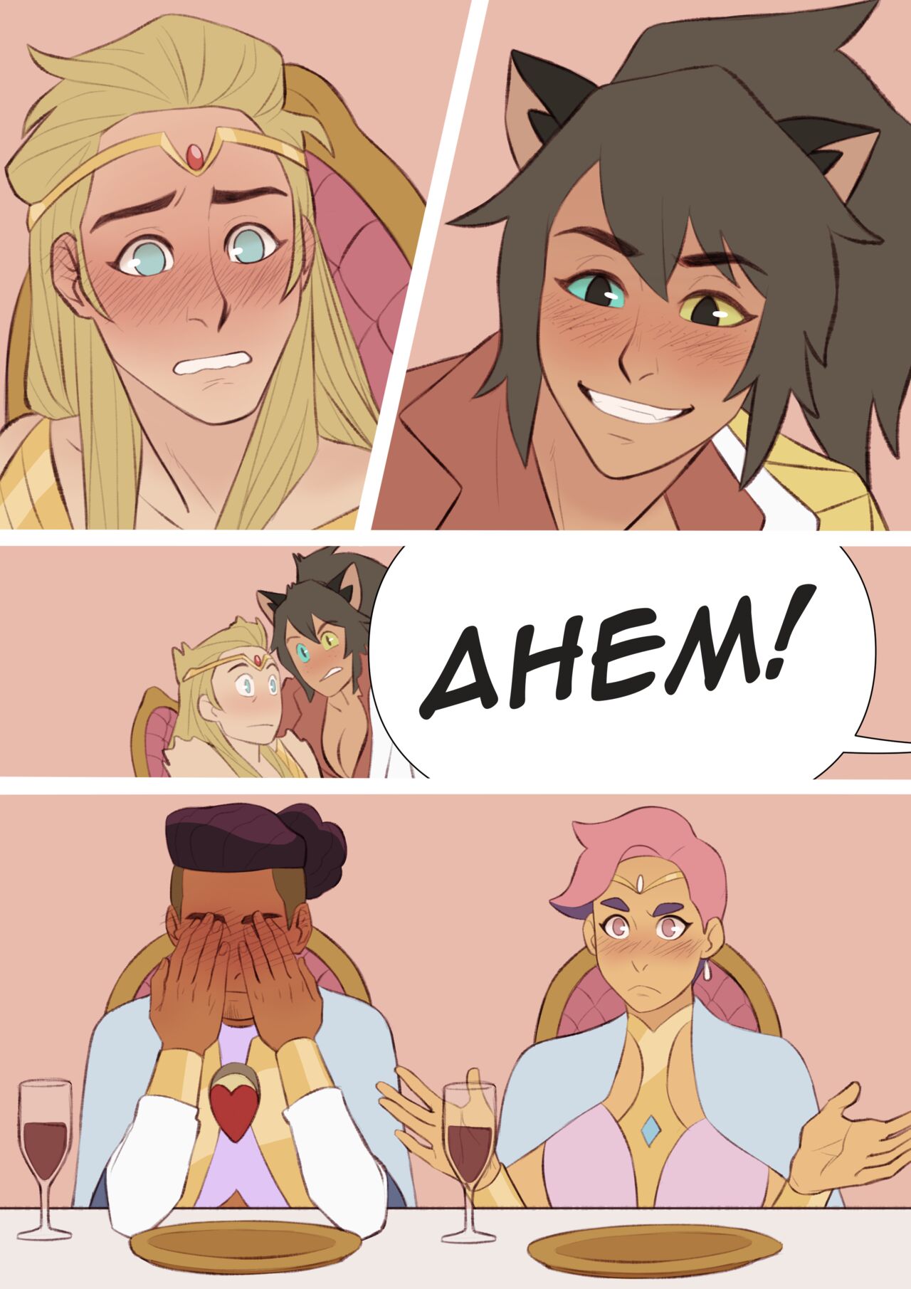 Catradora Comic page 3 full