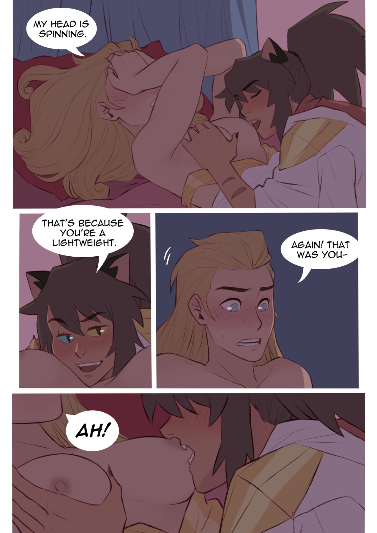 Catradora Comic page 6 full