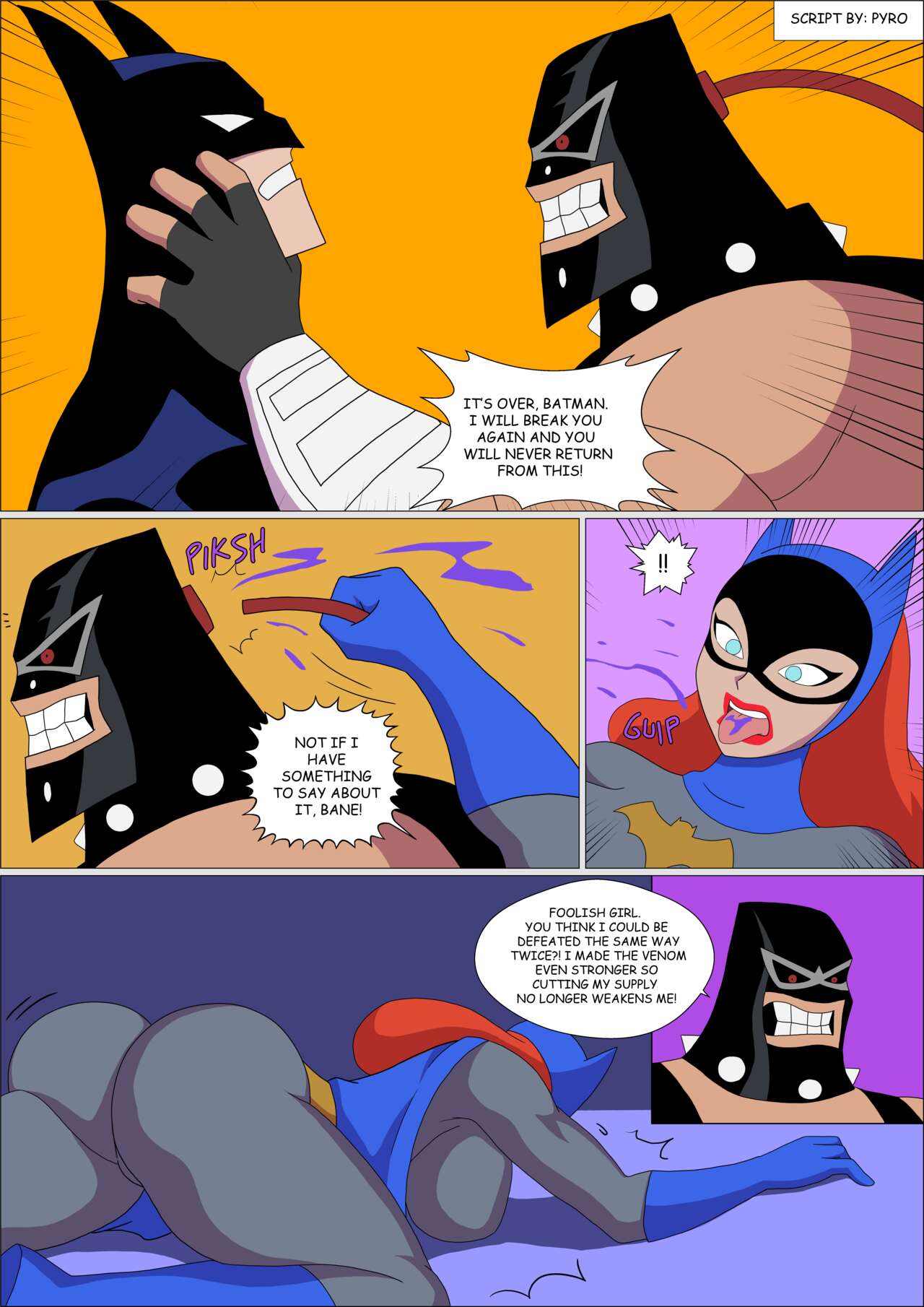 Batgirl Muscular page 1 full