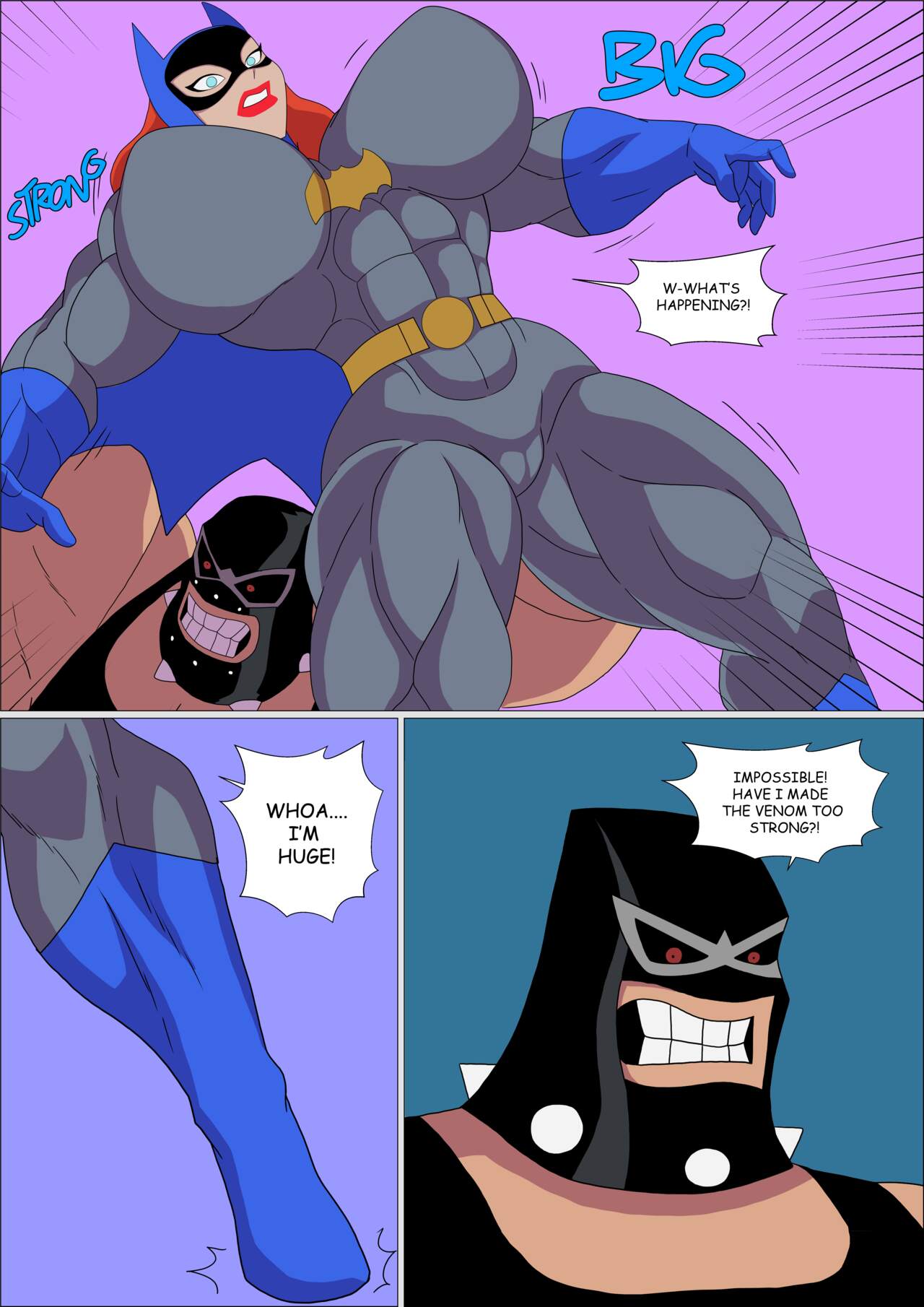 Batgirl Muscular page 3 full