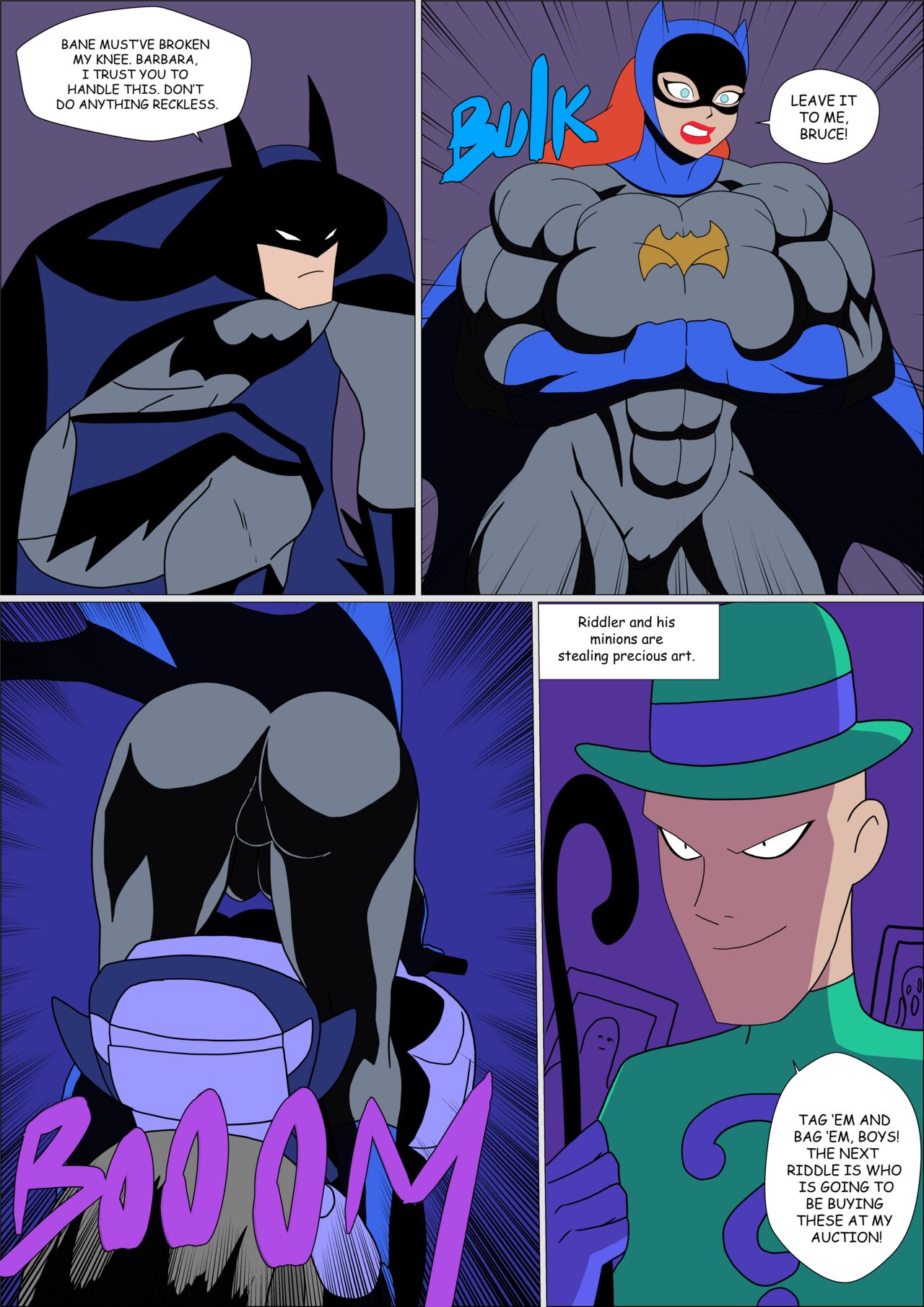 Batgirl Muscular page 7 full