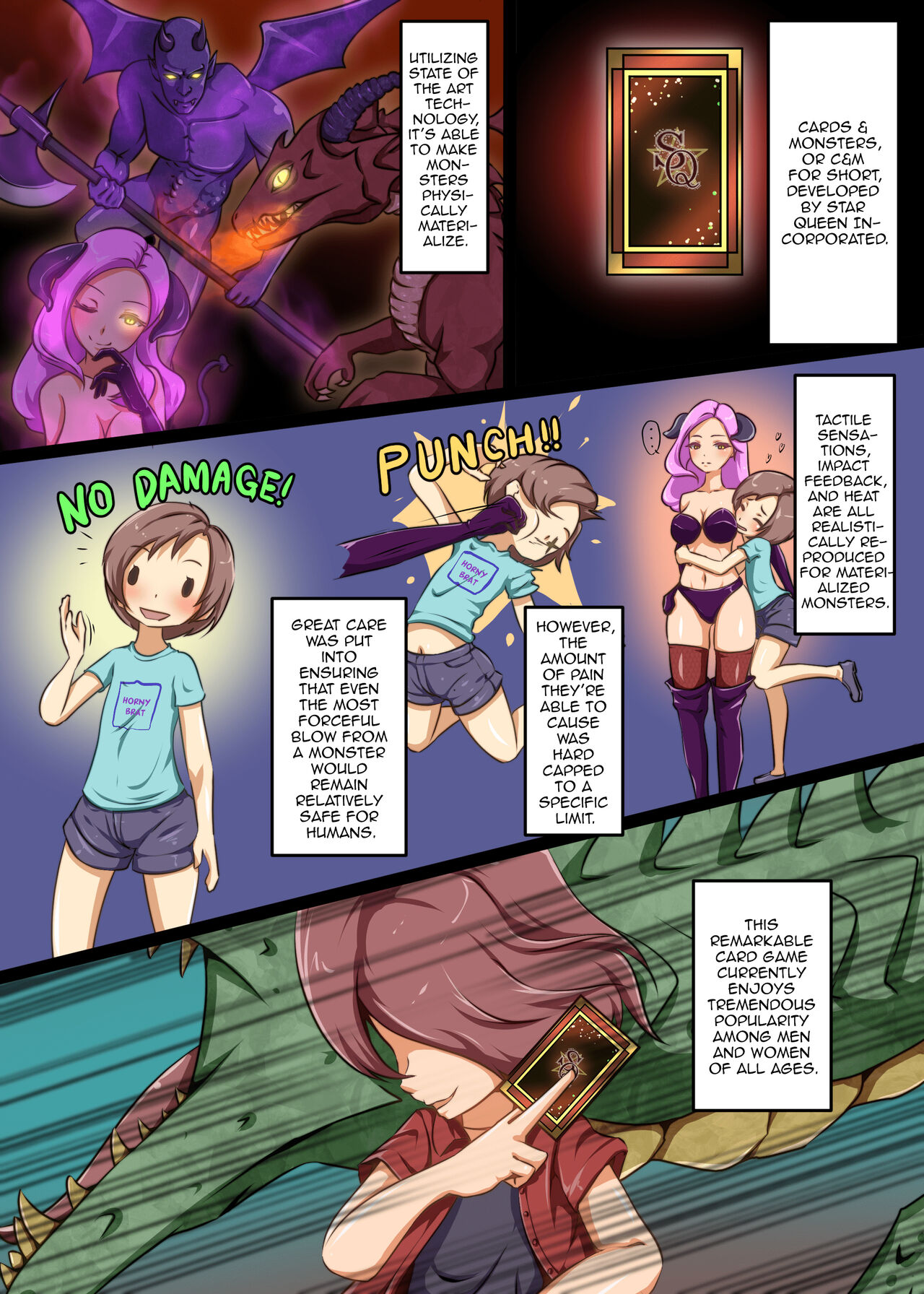 Shounen ga Card Game de Cheat o Tsukawarete Moteasobareru Hanashi | The Story of How a Boy Got Cheated and Toyed With Over a Card Game page 2 full