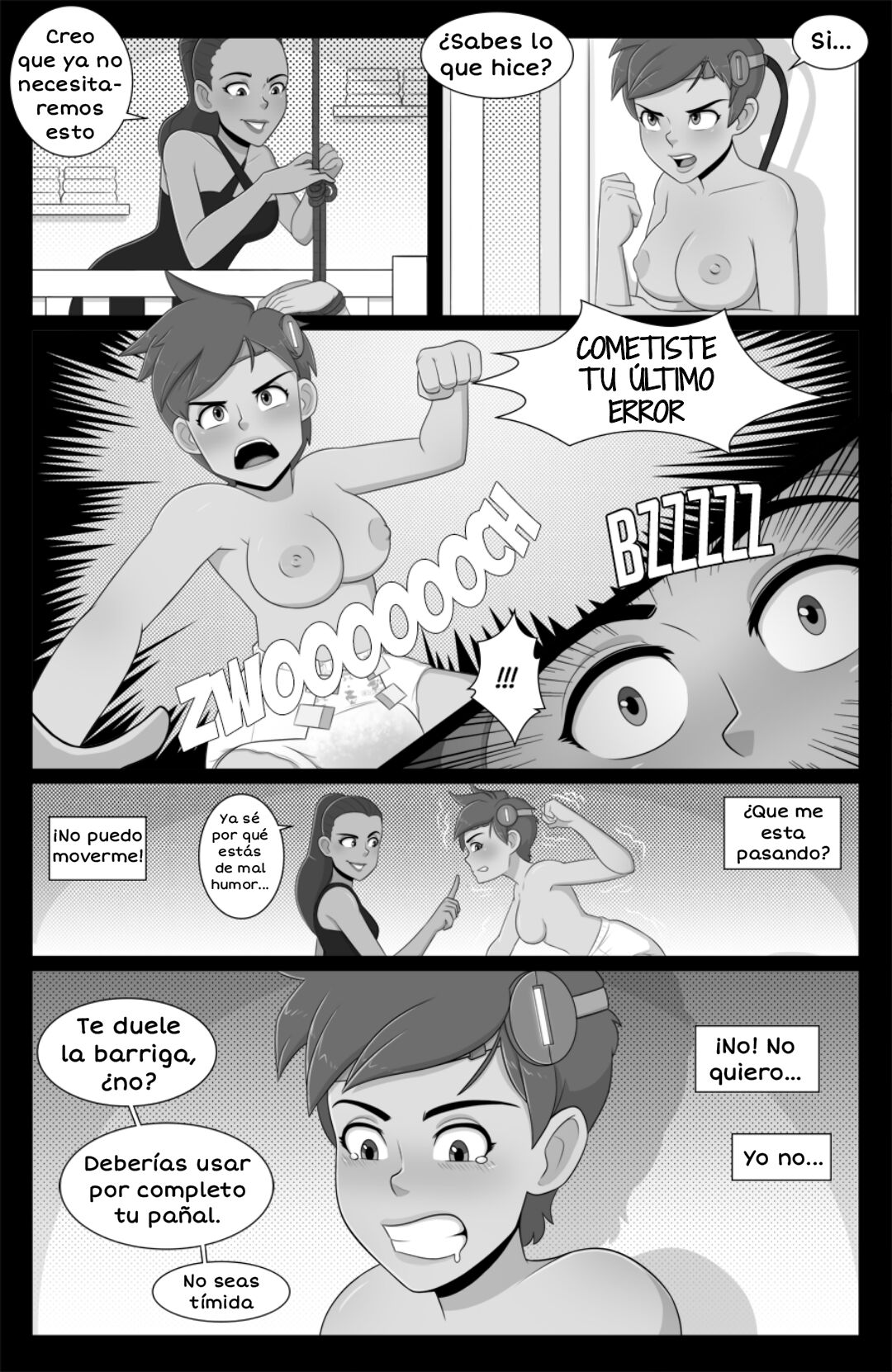 Artista - Pieceofsoap / El experimento - COMIC ESPAÑOL page 5 full