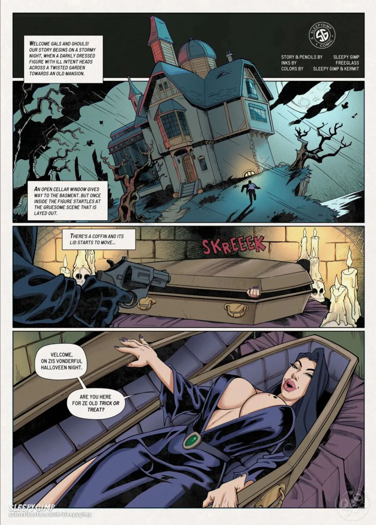 Brood Of Evil page 1 full