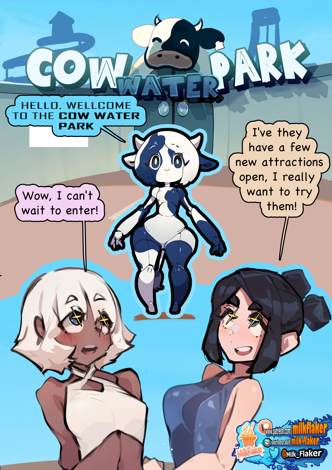 COW WATER PARK-- - Page 2 - IMHentai