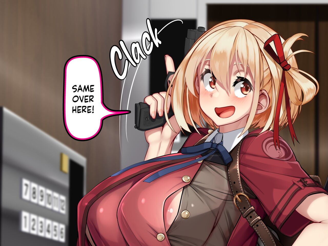 Lycoris Ecchi de Chianiji!? Chisa x Taki page 3 full