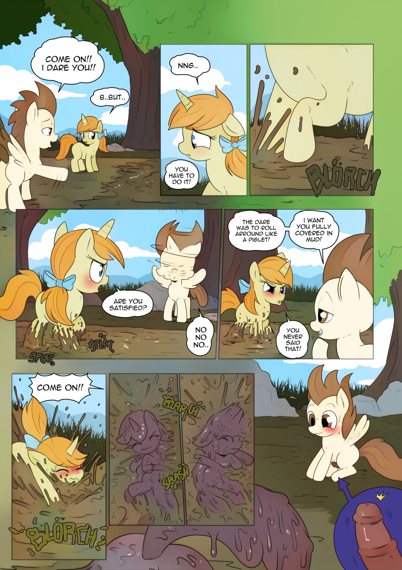 Dare Dare Dare!!! page 1 full