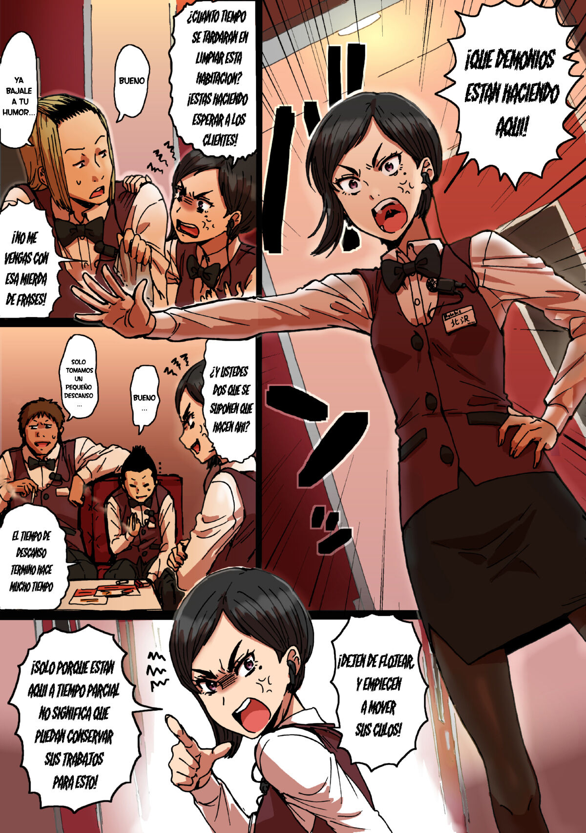 Shunkan Yokujou ToroToro Spray Kuchiurusai Onna Joushi Hen page 4 full