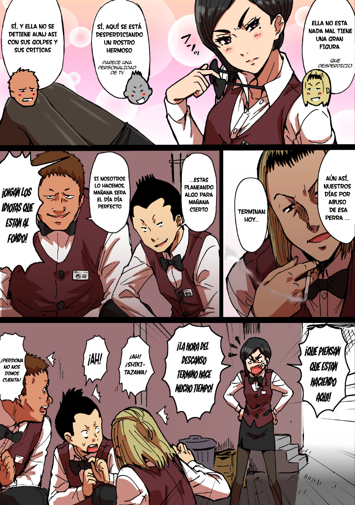 Shunkan Yokujou ToroToro Spray Kuchiurusai Onna Joushi Hen page 6 full