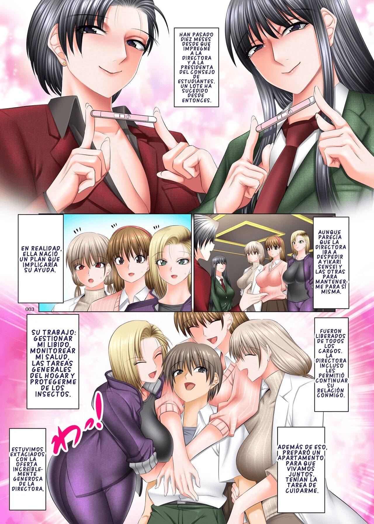 Boku Igai Inpo no Sekai 5 Harem Dousei Seikatsu Hen page 3 full