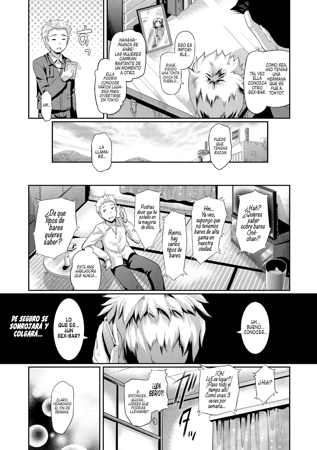 Doutei no Ore ga Imouto to H na Bar ni Itta Kekka www | Lo que Pasa Cuando un Virgen va a un Sex-Bar con su Hermanita page 3 full