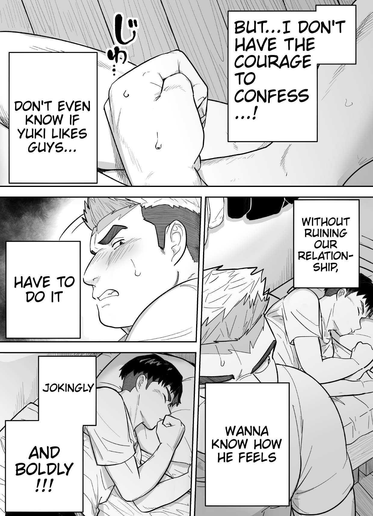 Kataomoi Shiteru Gachimuchi Doukyuusei ni Osowareru Hanashi page 7 full