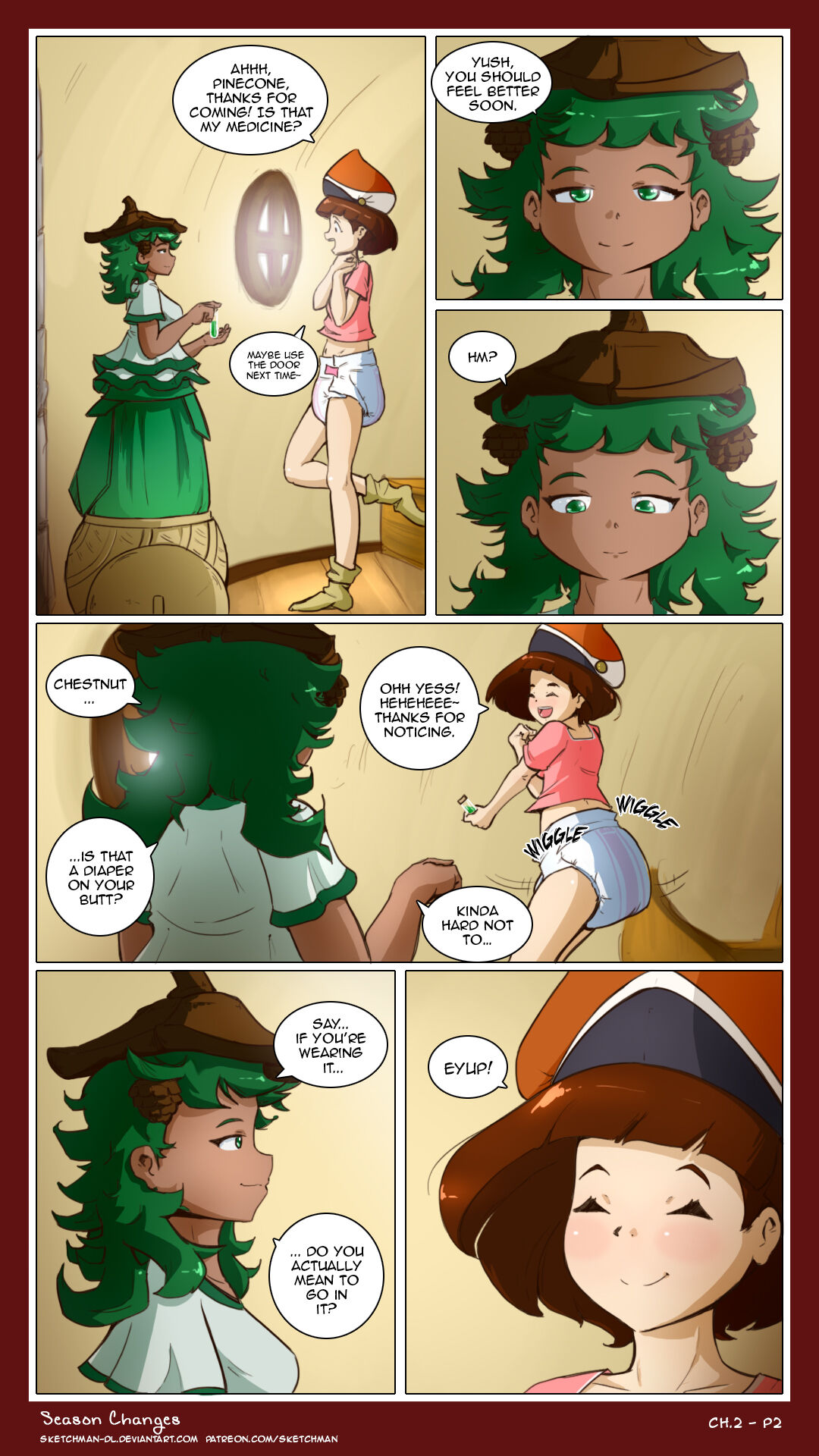 Artist - SketchMan-DL / Season Changes - FULL COMIC page 9 full