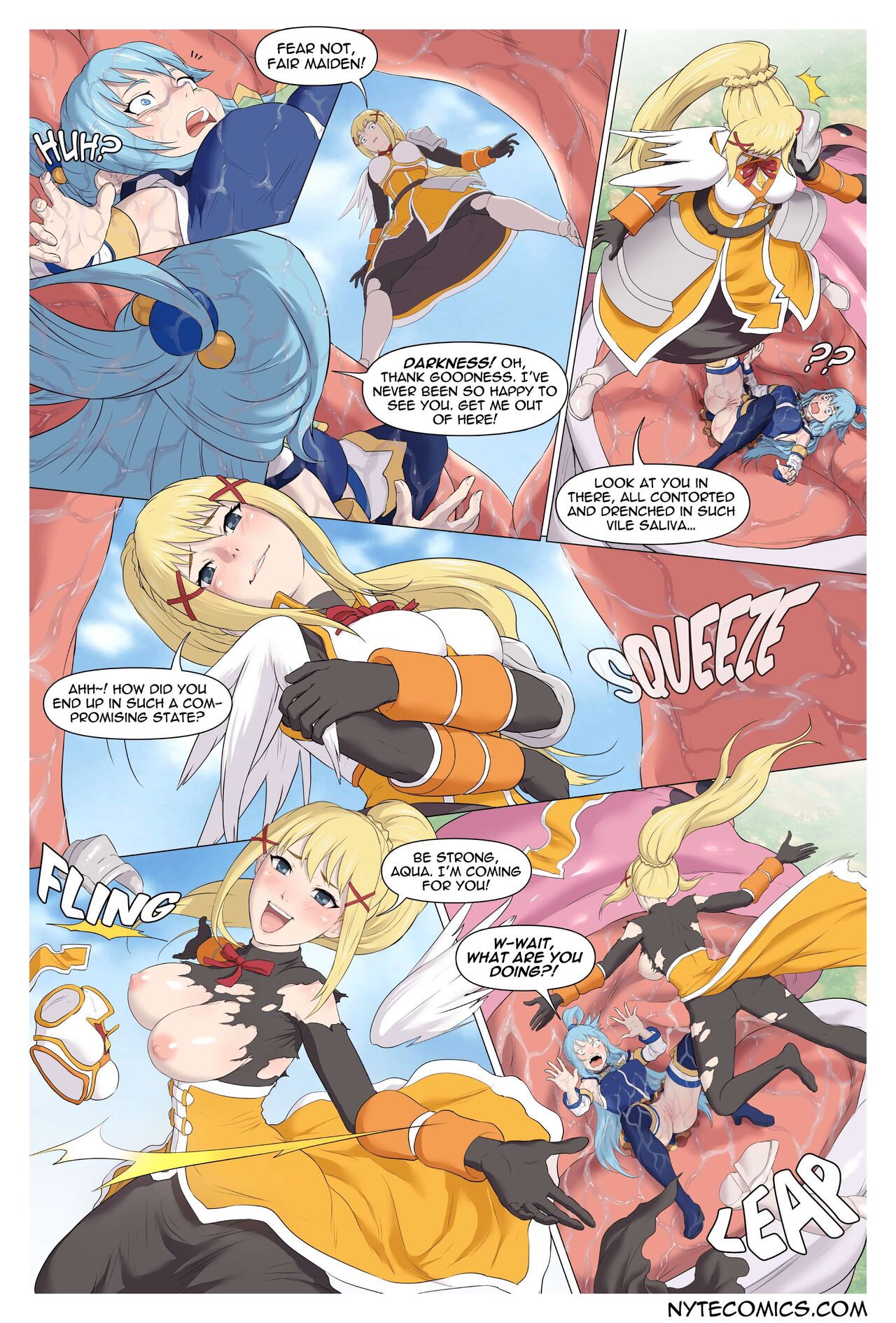 KonoSuba: Aqua's Ribbeting Encounter page 5 full