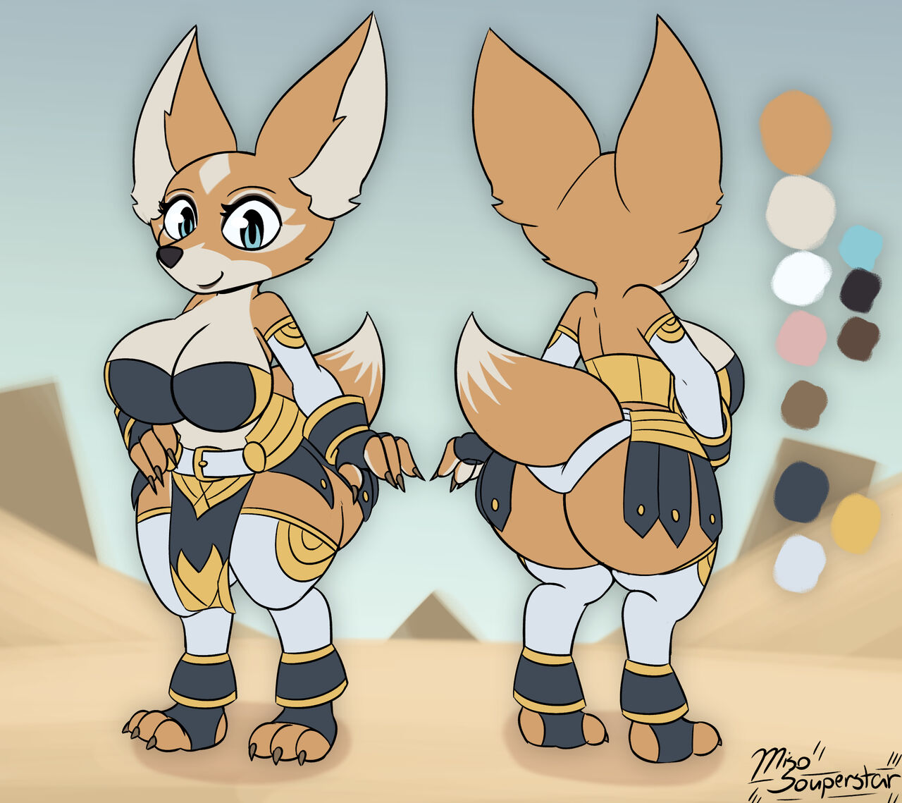 Krow the Vulpera page 1 full