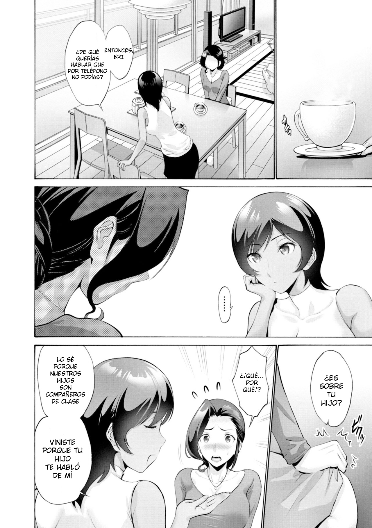 Haha wa Musuko no Chinpo ni Koi o Suru Ch. 6 page 2 full