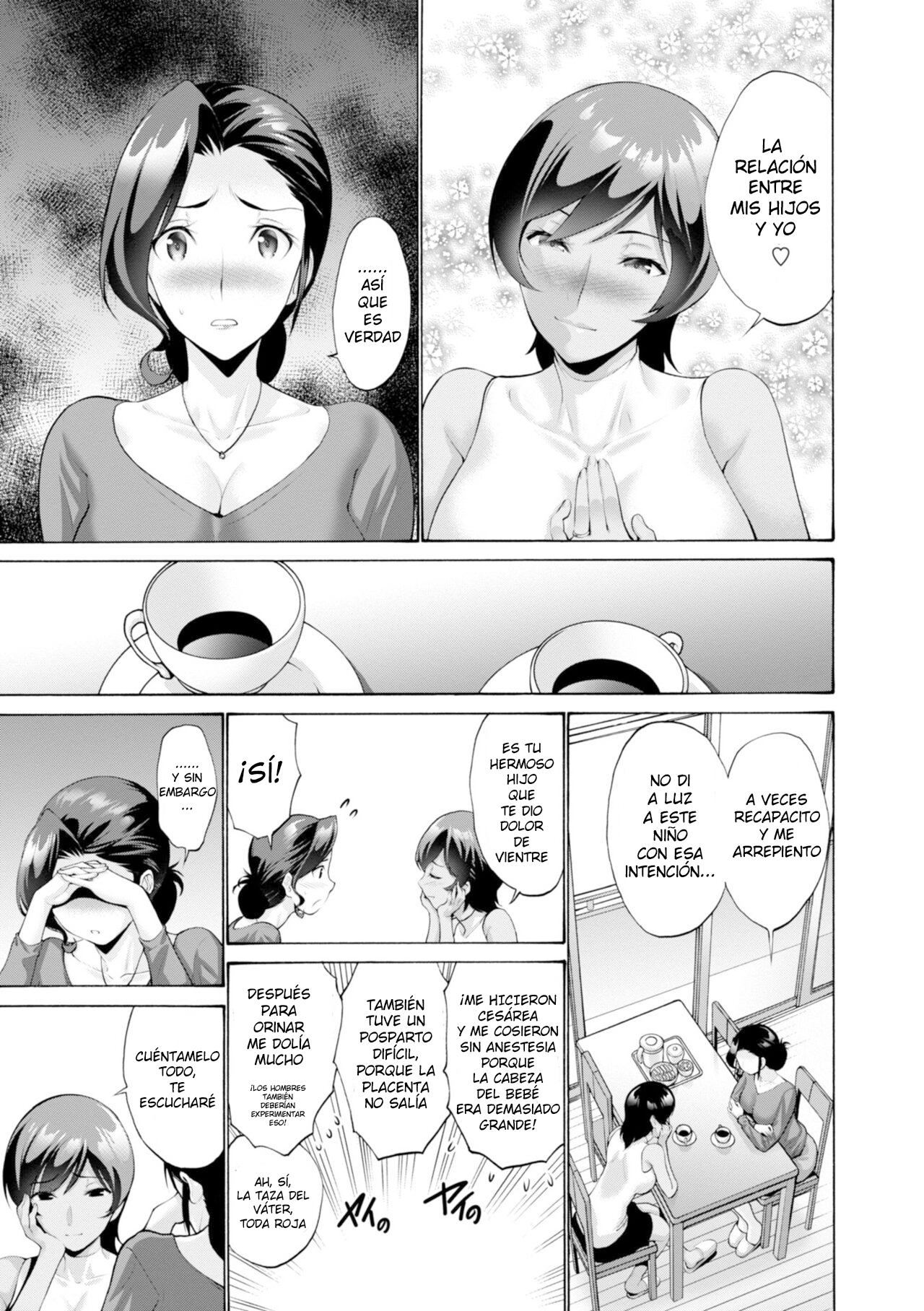 Haha wa Musuko no Chinpo ni Koi o Suru Ch. 6 page 3 full