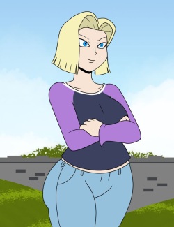 Caked Up - Android 18