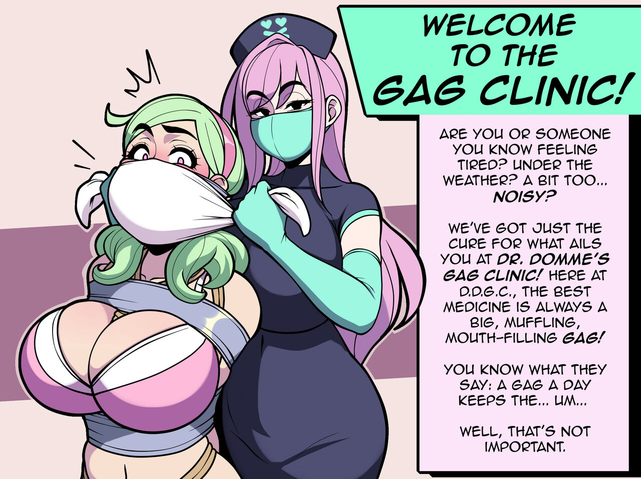 Jamorbital - Dr.Domme's Gag Clinic page 1 full