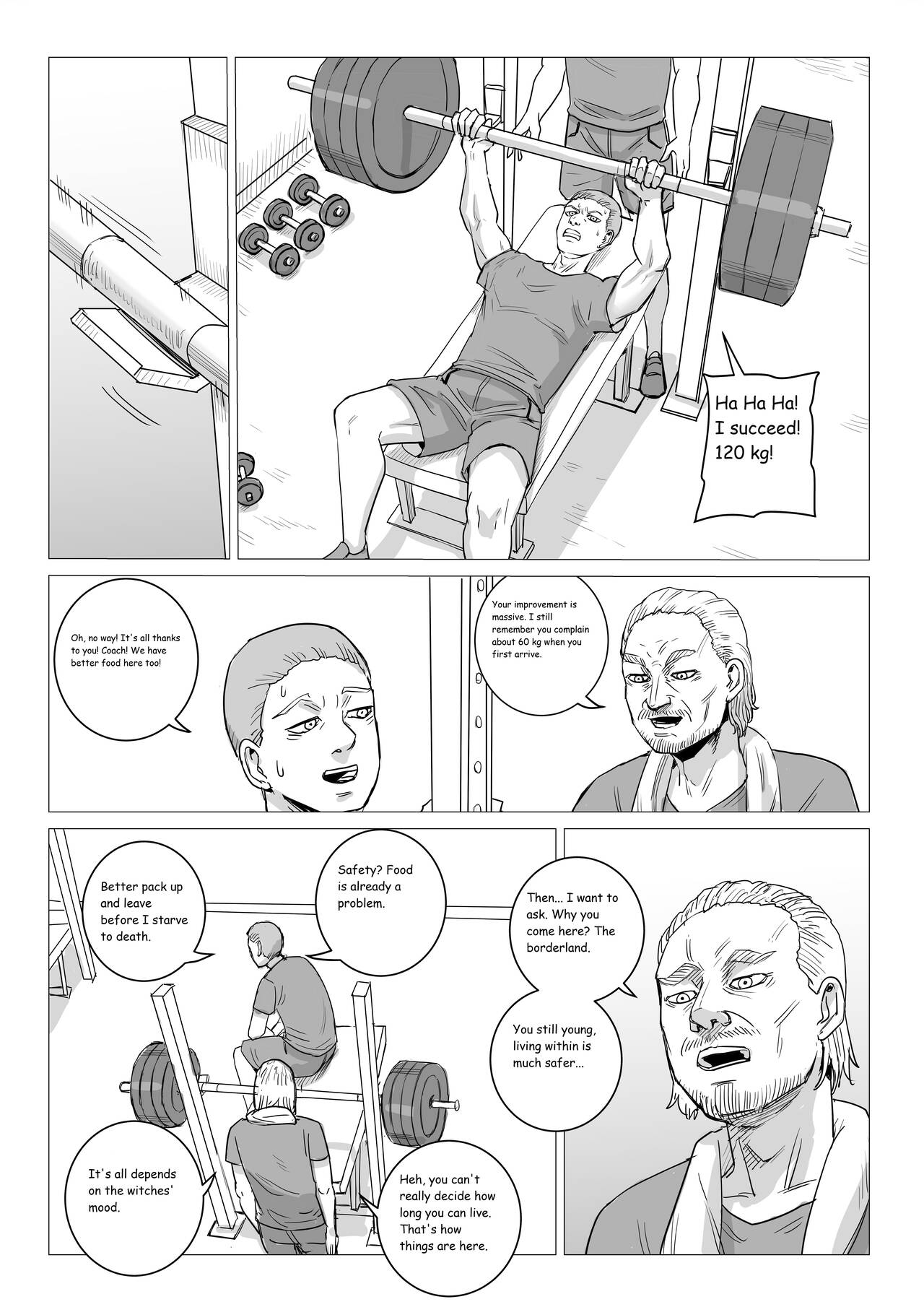 Ongoing Super-Powered Femdom Comic page 5 full